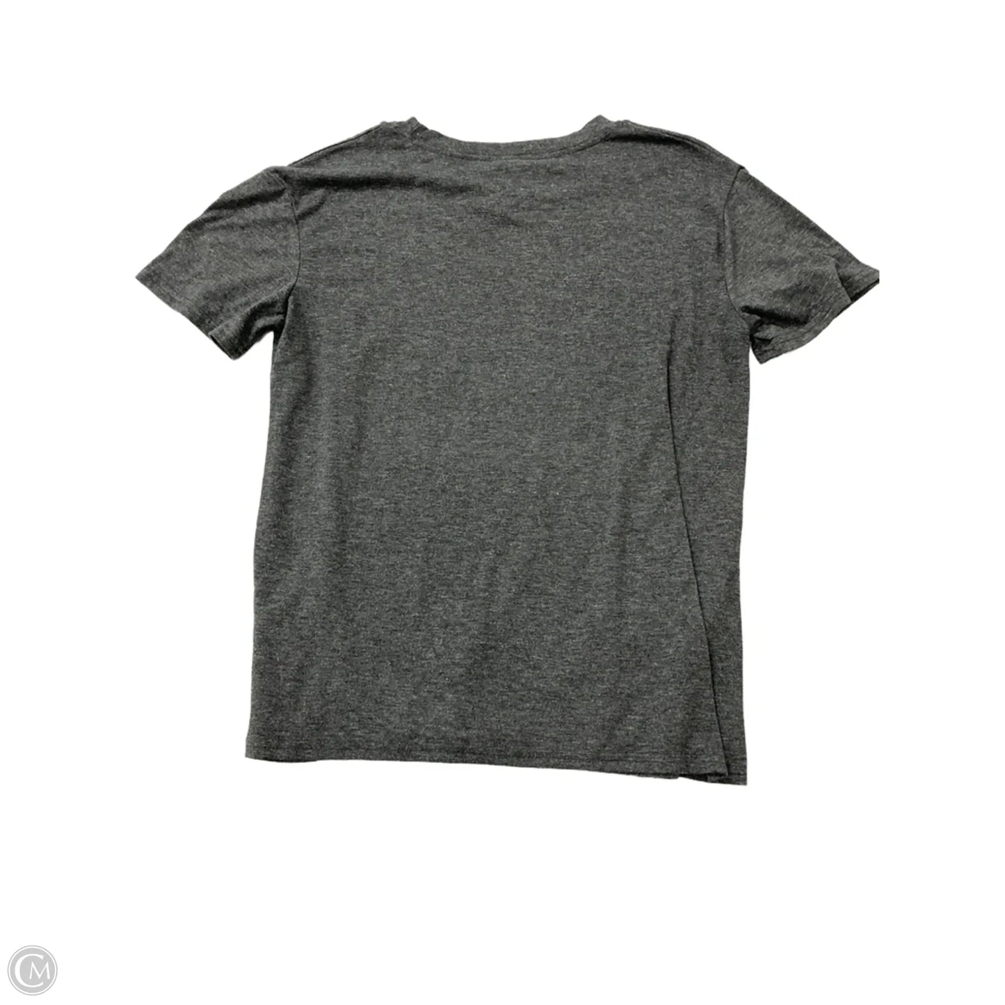 Top Short Sleeve By Clothes Mentor In Grey, Size: M