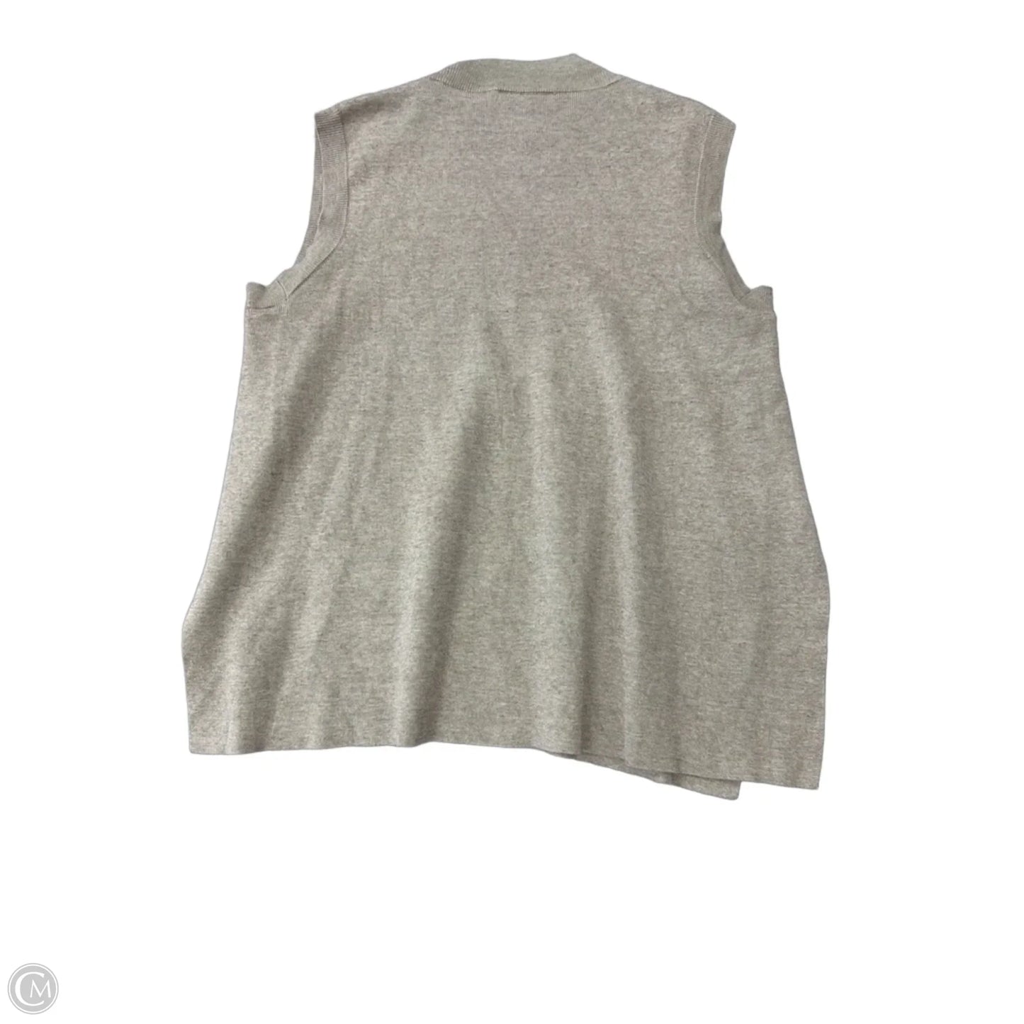 Sweater Short Sleeve By Cyrus In Tan, Size: Xl