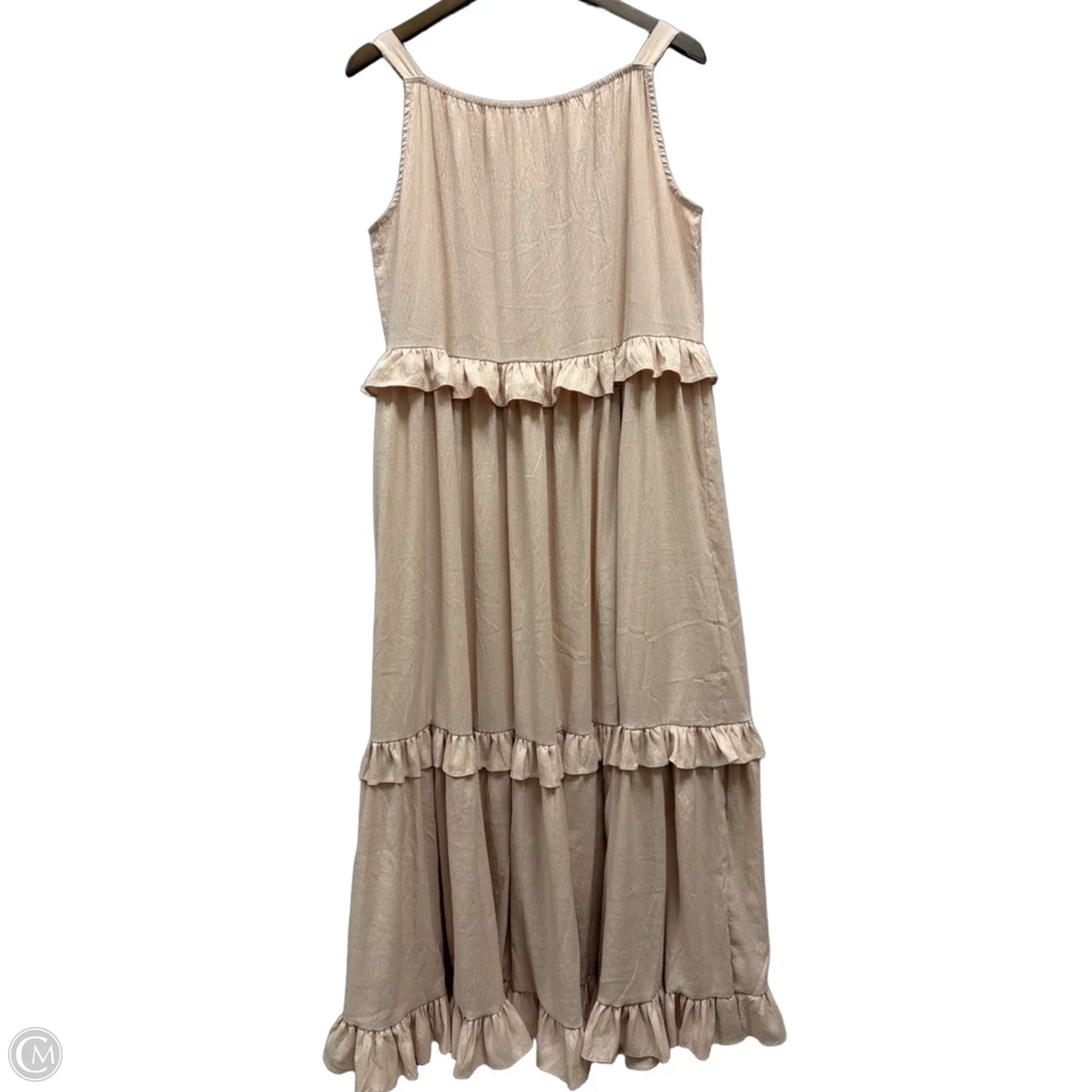 Dress Casual Maxi By Clothes Mentor In Pink, Size: Xl