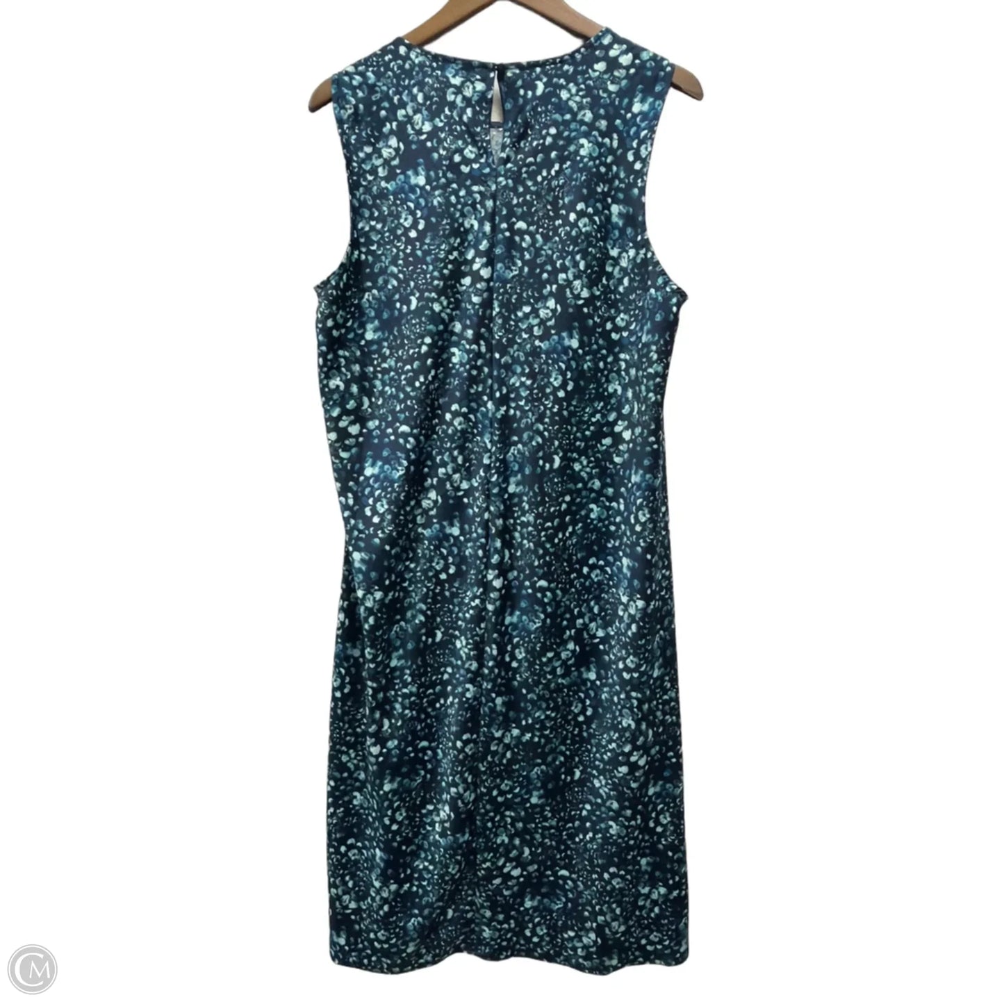 Dress Casual Midi By Terra & Sky In Blue, Size: 1x