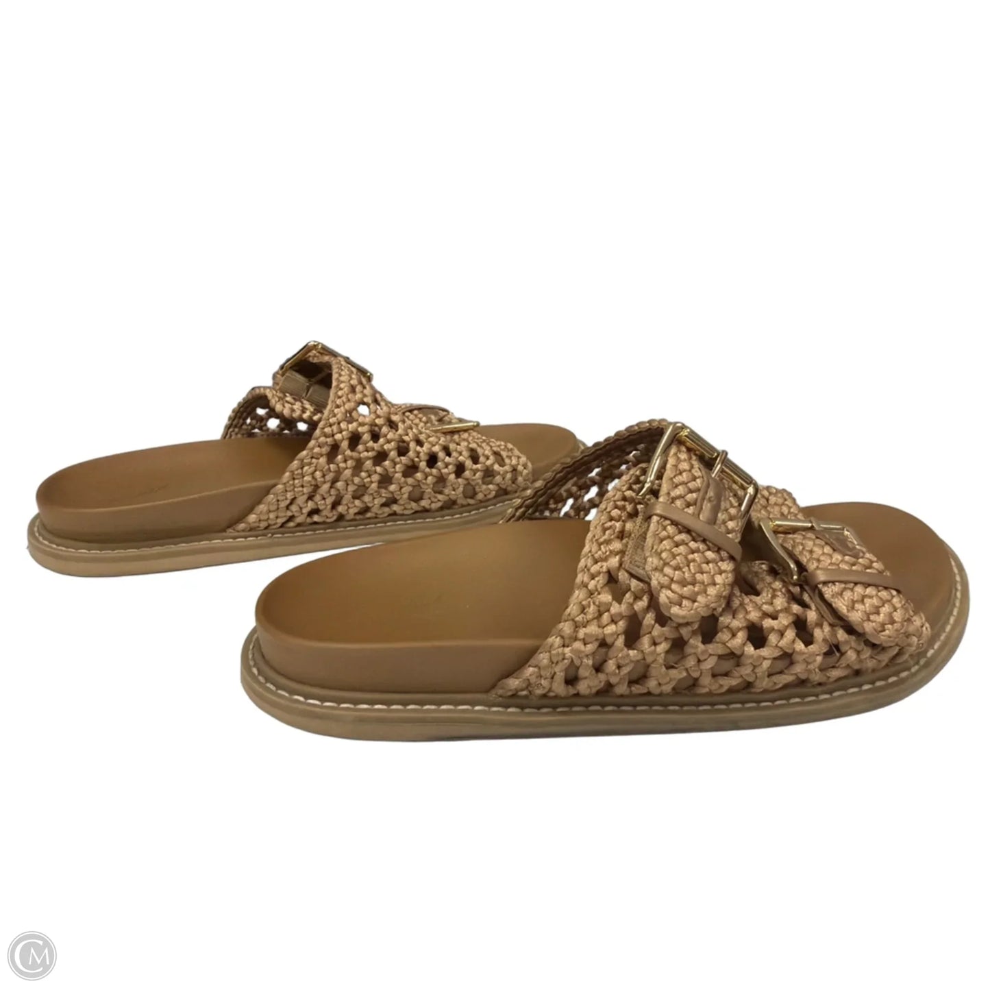 Sandals Flats By Universal Thread In Brown, Size: 9.5