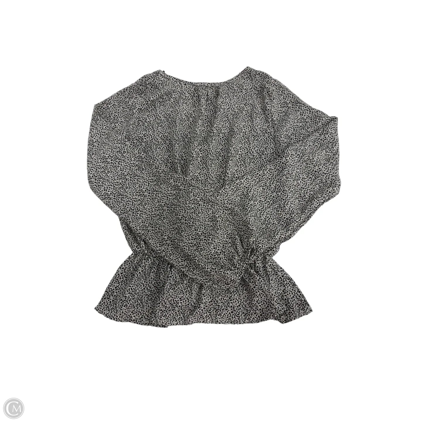 Top Long Sleeve By Sienna Sky In Animal Print, Size: Xs