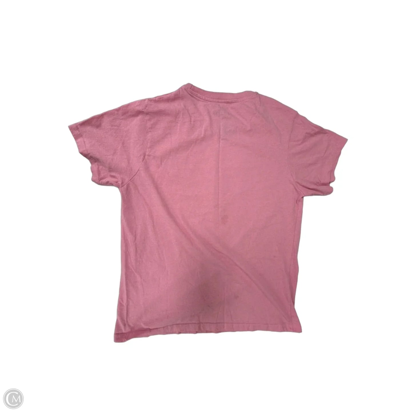Top Short Sleeve By Clothes Mentor In Pink, Size: L