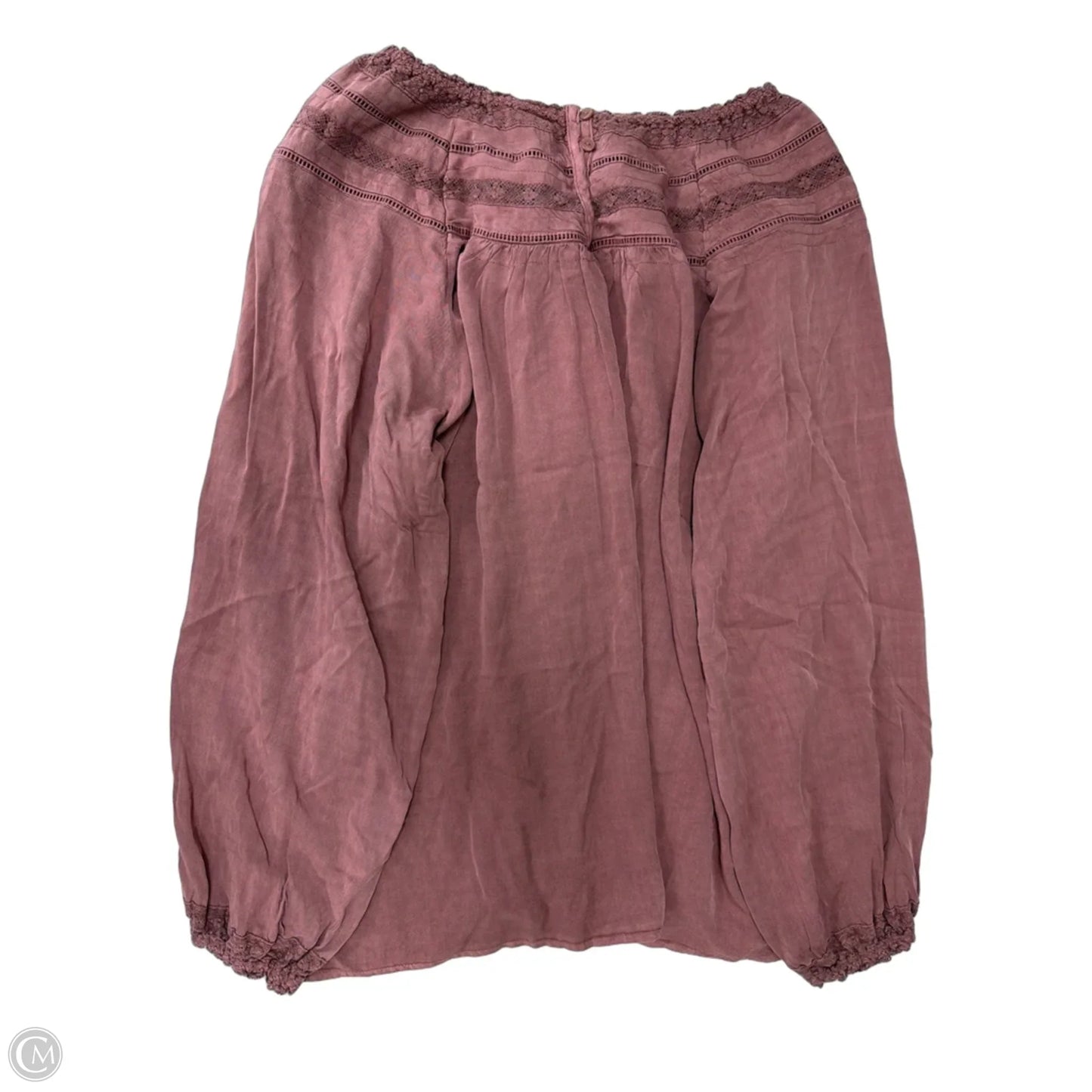 Top Long Sleeve By Torrid In Mauve, Size: 3x
