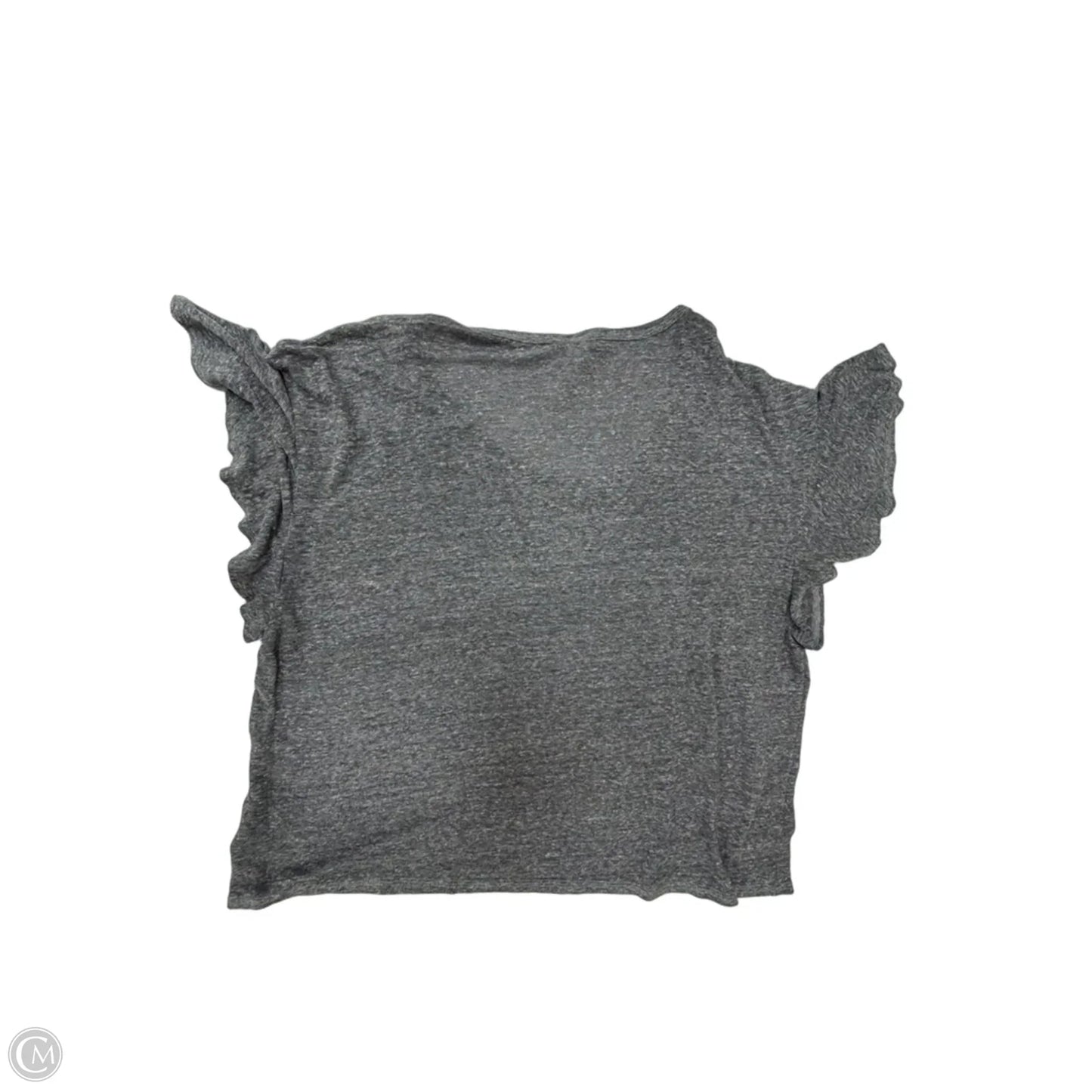 Top Short Sleeve By Old Navy In Grey, Size: Xl
