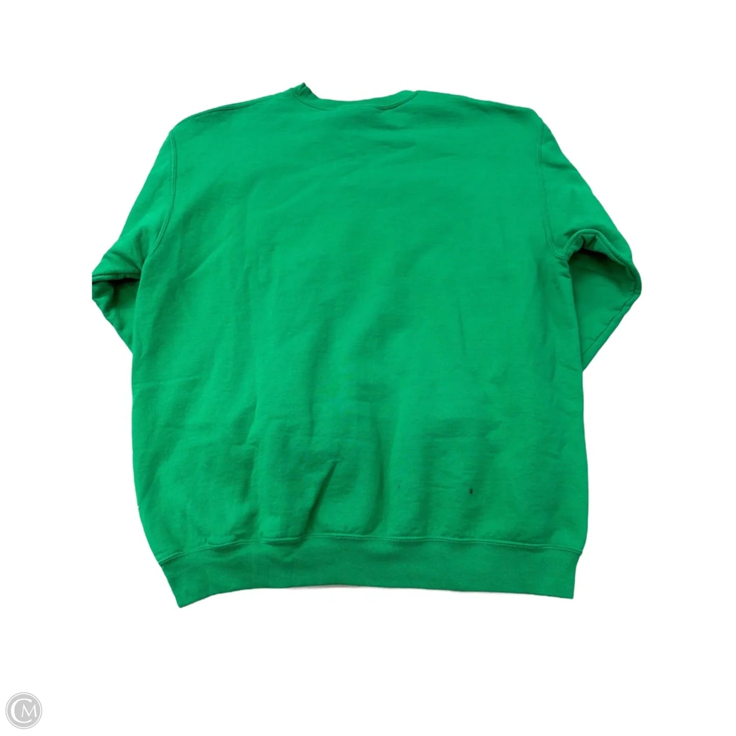 Sweatshirt Crewneck By Port & Company In Green, Size: Xl