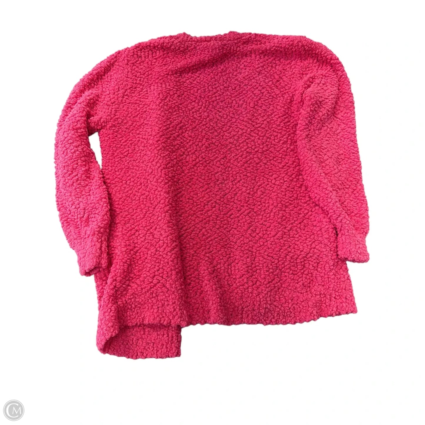 Cardigan By Zenana In Pink, Size: L
