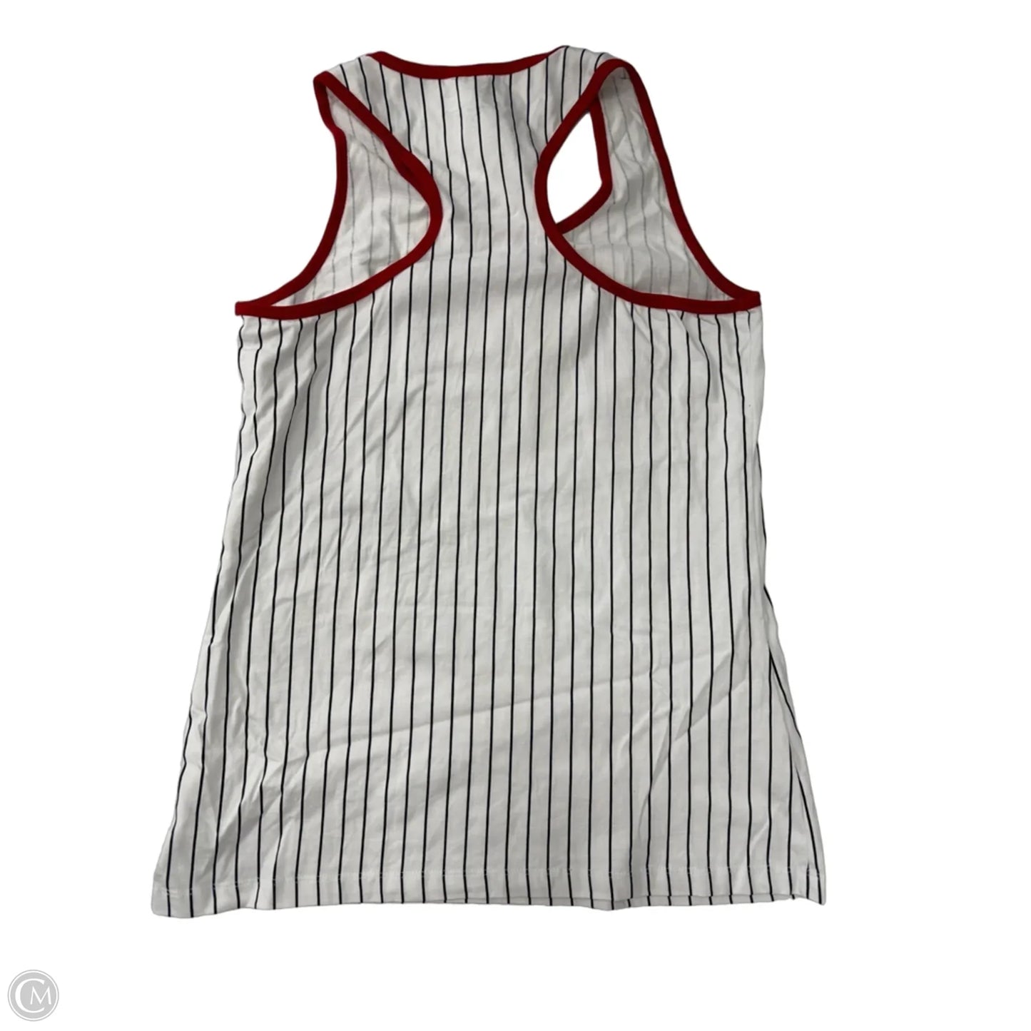 Tank Top By New Era In Striped Pattern, Size: M