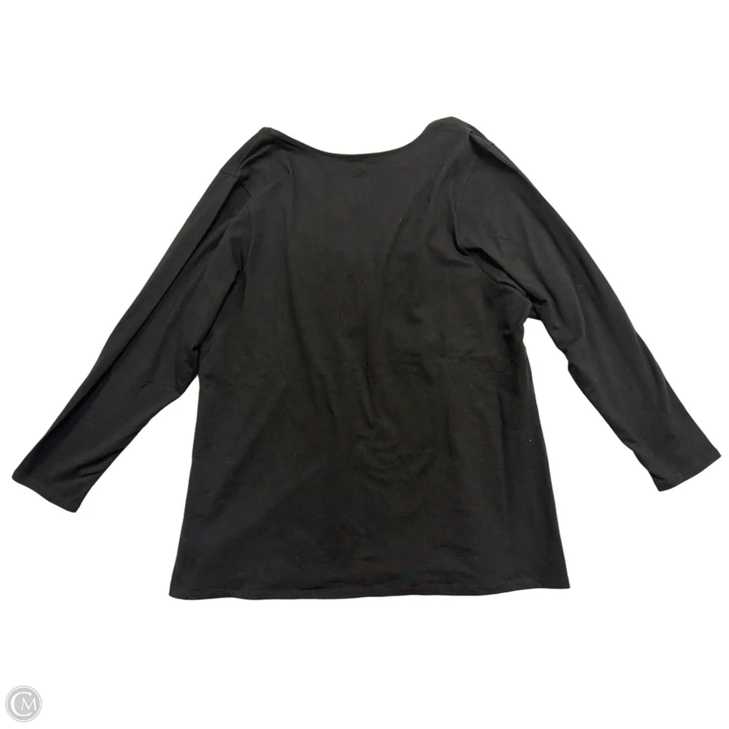 Top Long Sleeve By Torrid In Black, Size: 4x