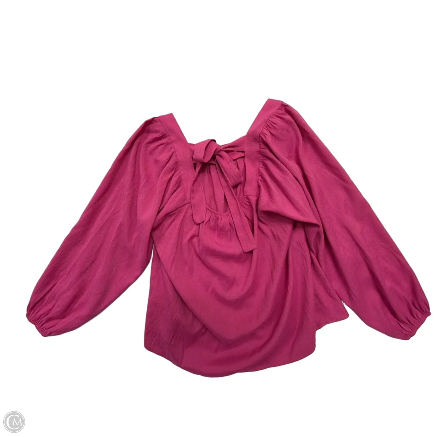 Top Long Sleeve By Andree By Unit In Pink, Size: L