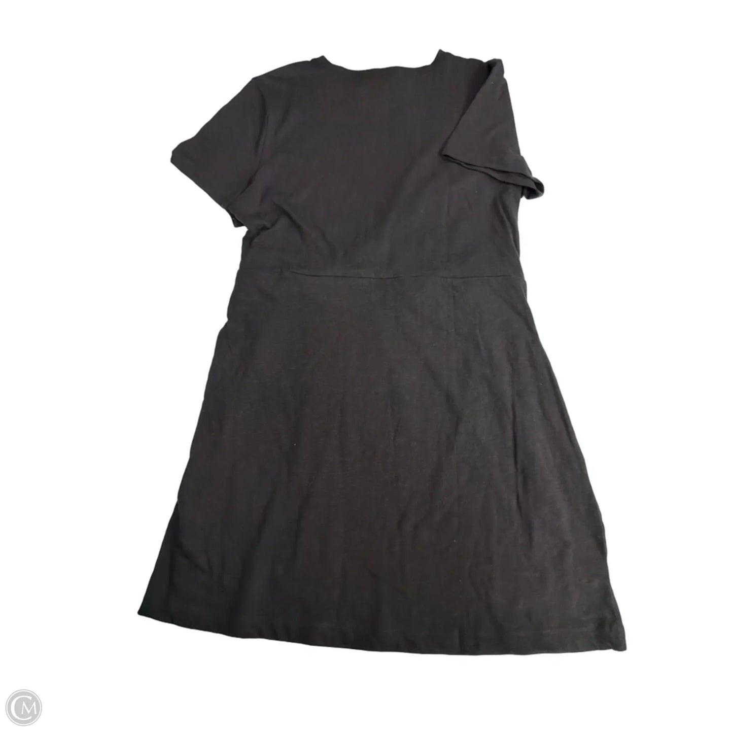 Dress Casual Midi By Loft In Black, Size: Xl