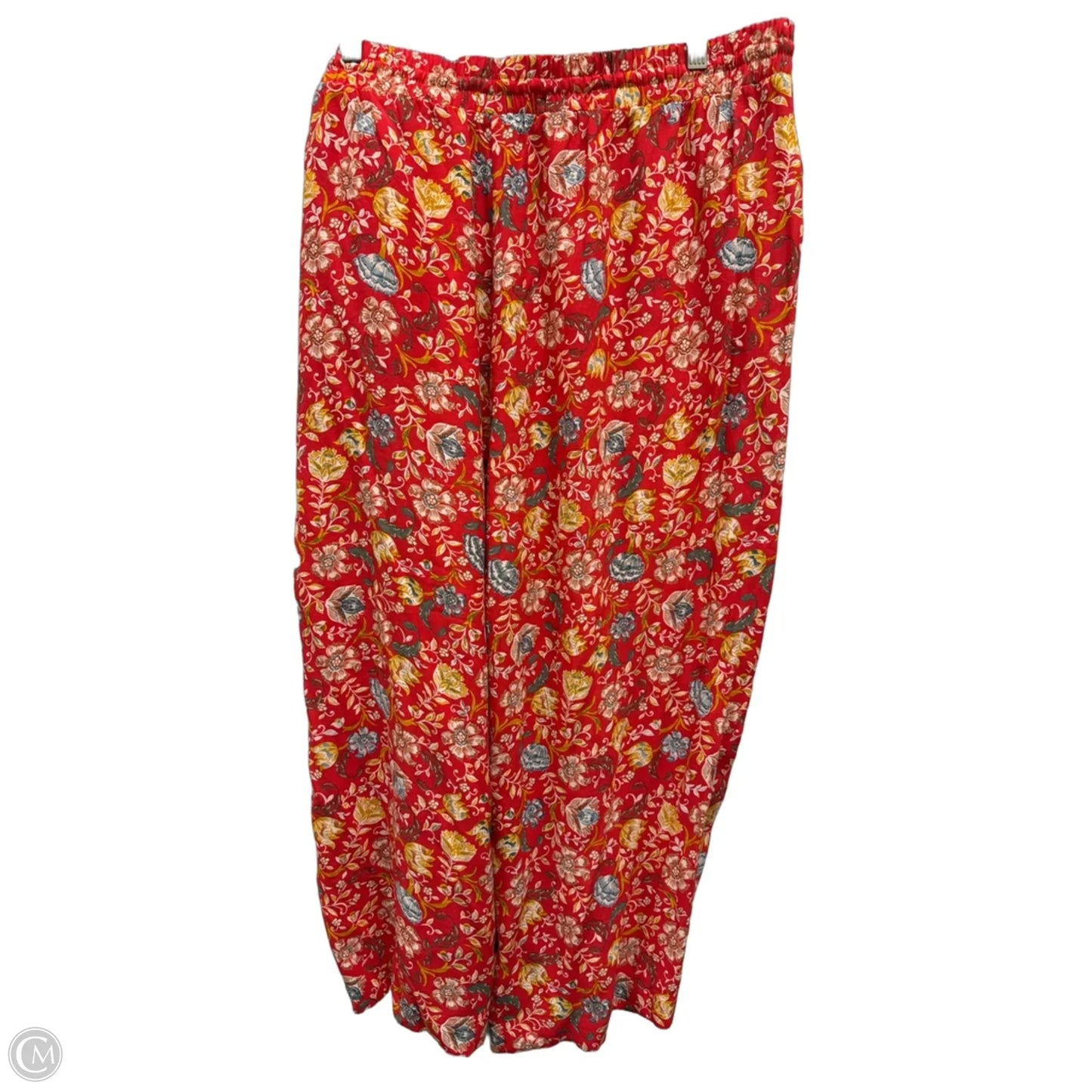 Pants Other By Loft In Floral Print, Size: 18