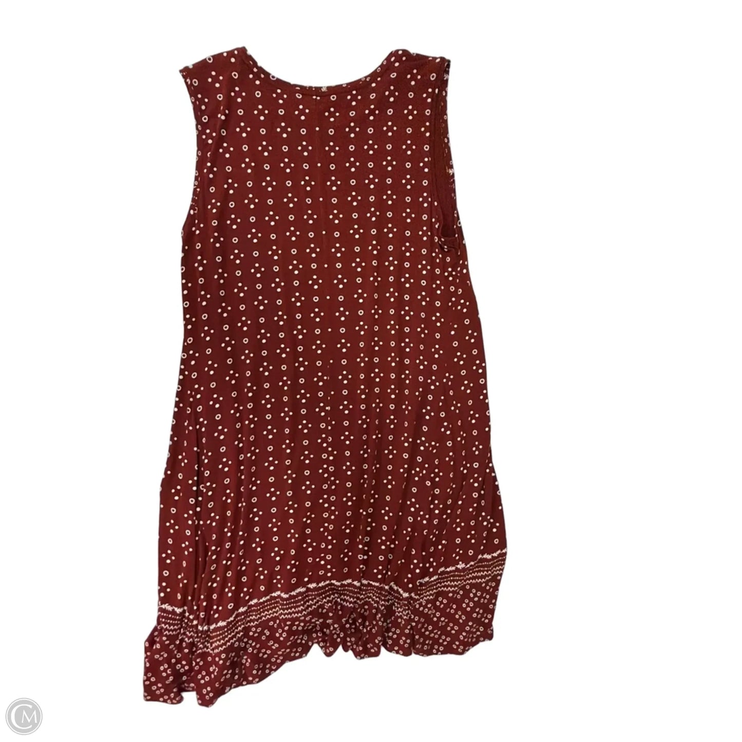 Dress Casual Short By Style And Company In Red, Size: Xlp