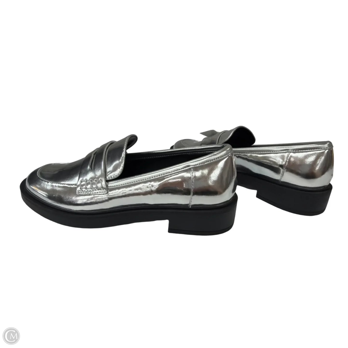 Shoes Flats By A New Day In Silver, Size: 7