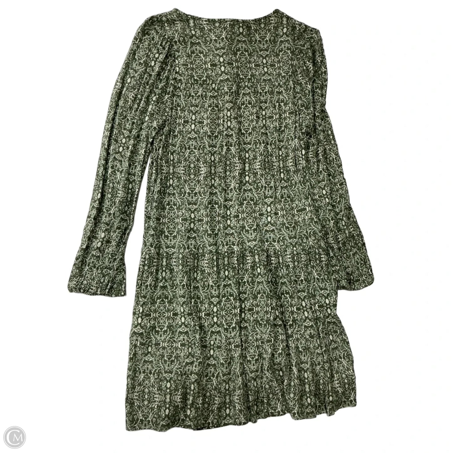 Dress Casual Midi By Style And Company In Green, Size: M