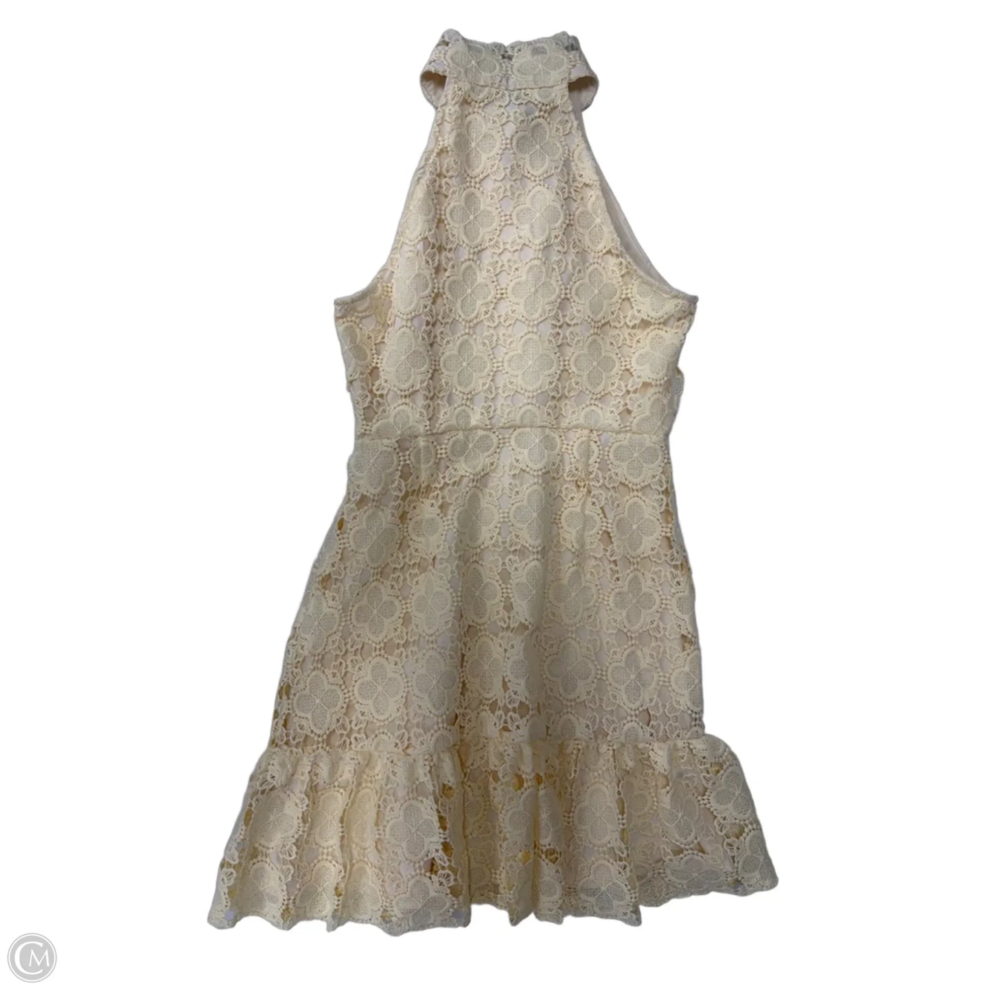 Dress Casual Midi By Aqua In Yellow, Size: S