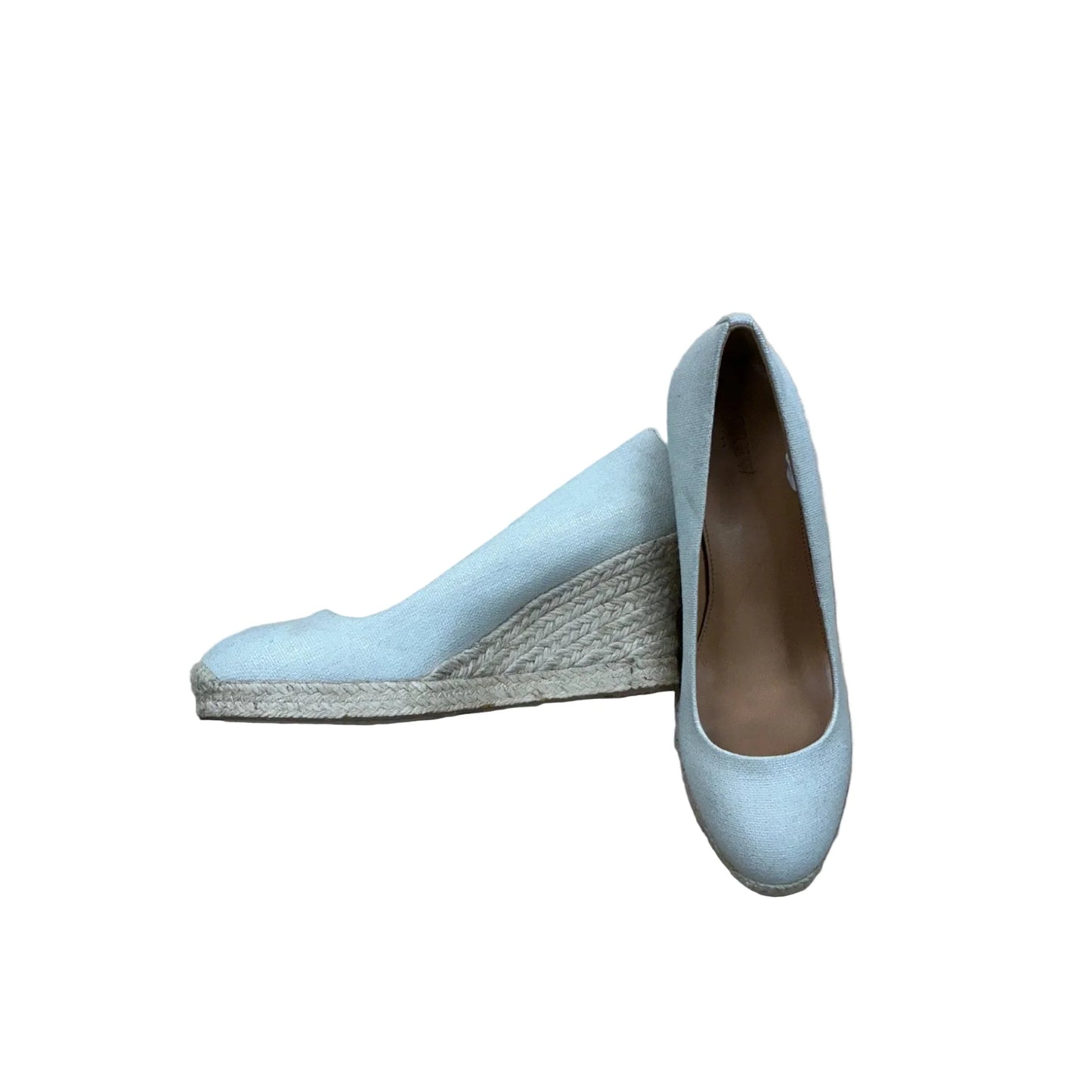 Shoes Heels Wedge By J. Crew In Cream, Size: 10