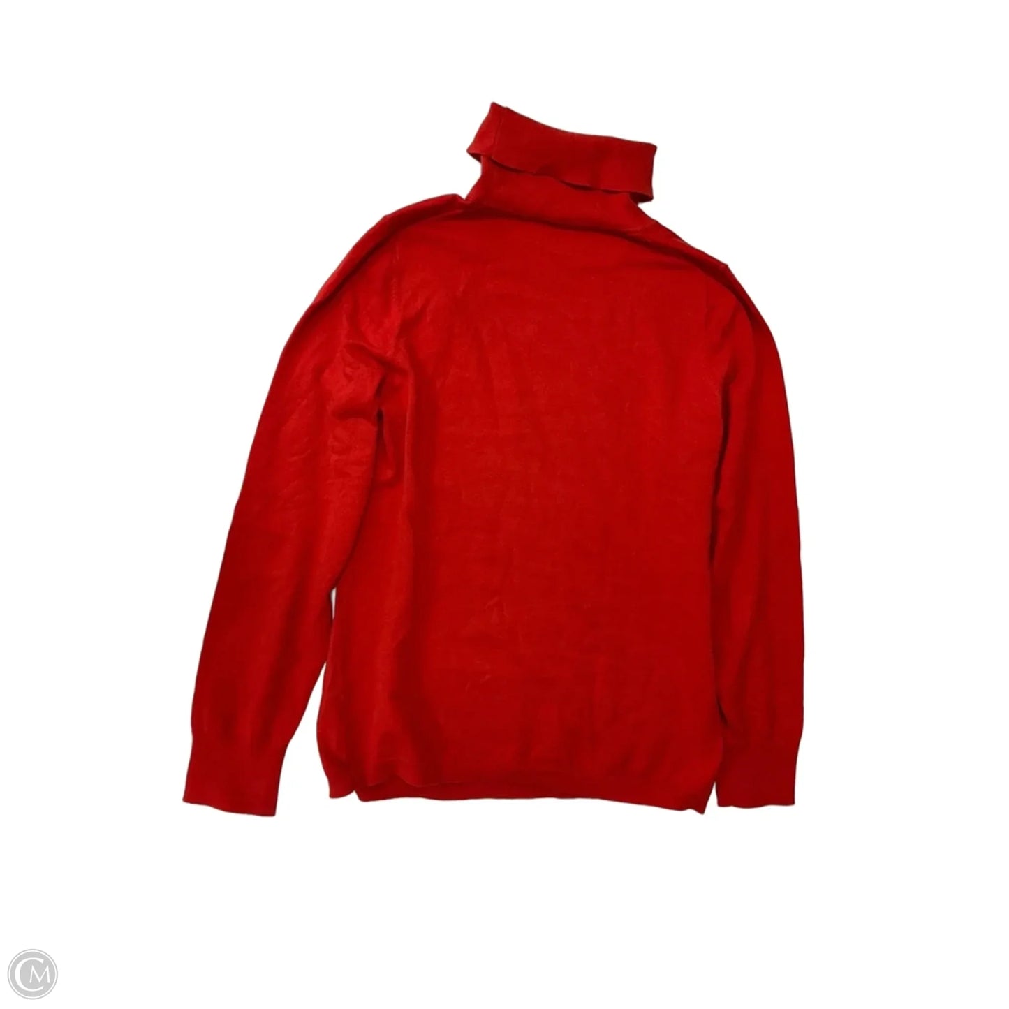 Top Long Sleeve By Talbots In Orange, Size: L