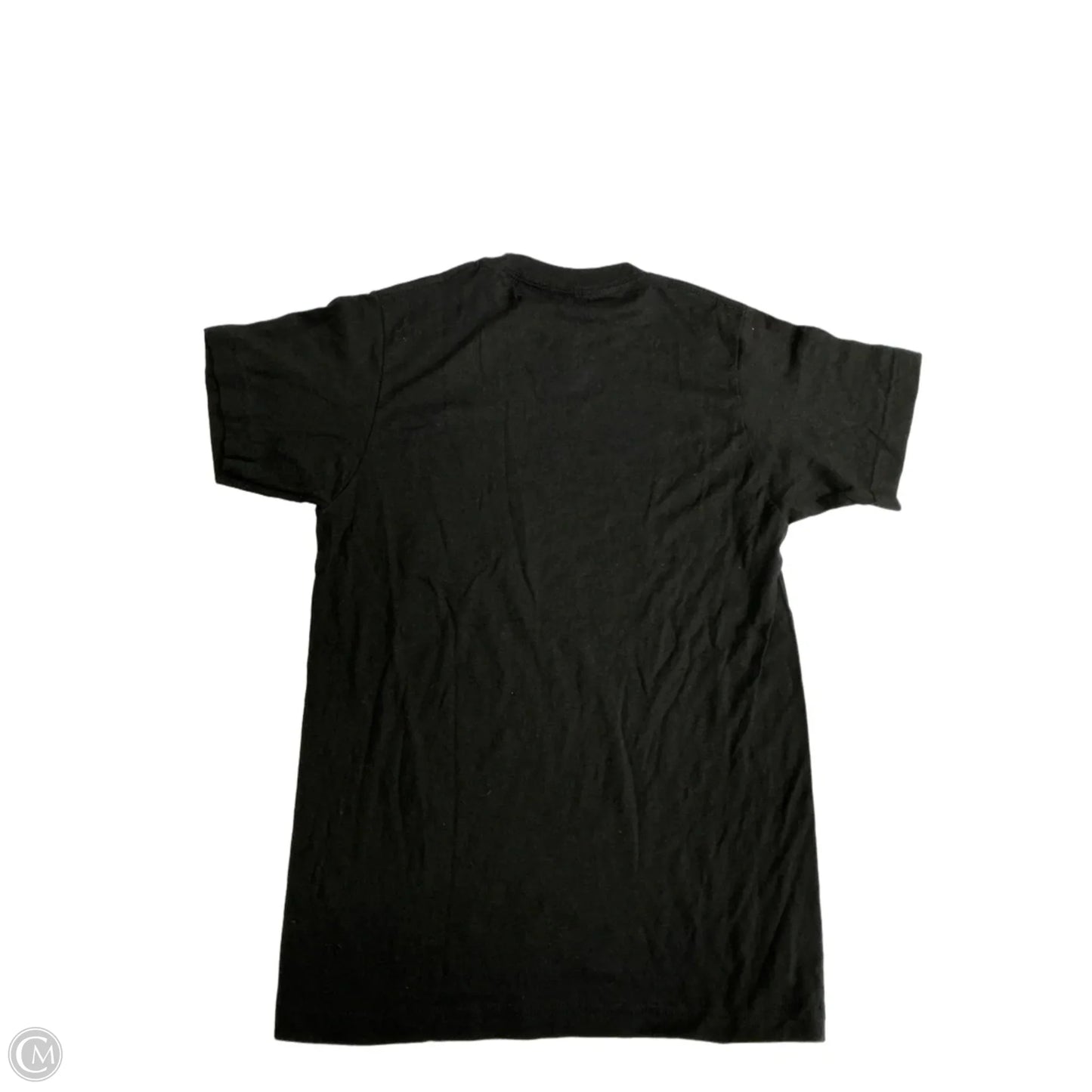 Top Short Sleeve By Clothes Mentor In Black, Size: S