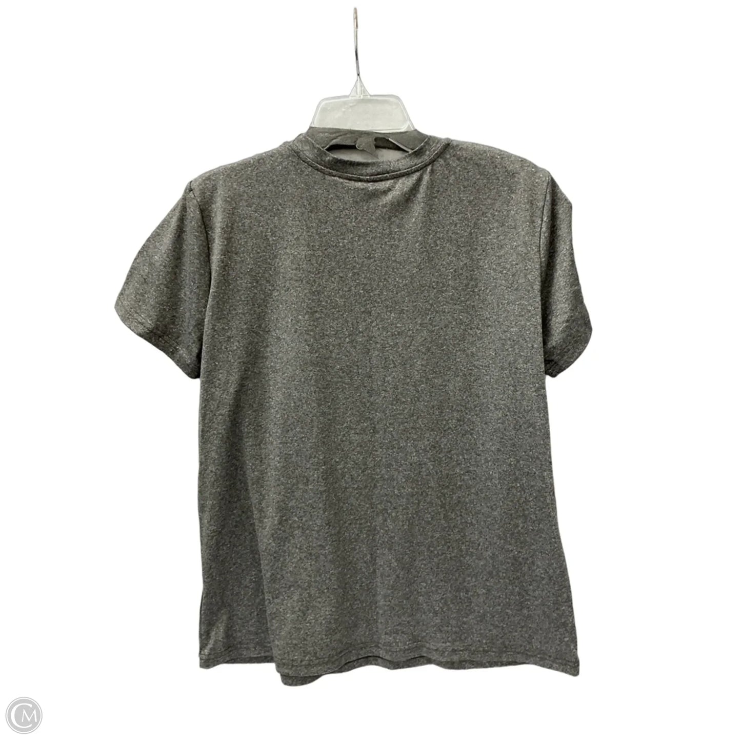 Top Short Sleeve By Clothes Mentor In Grey, Size: L