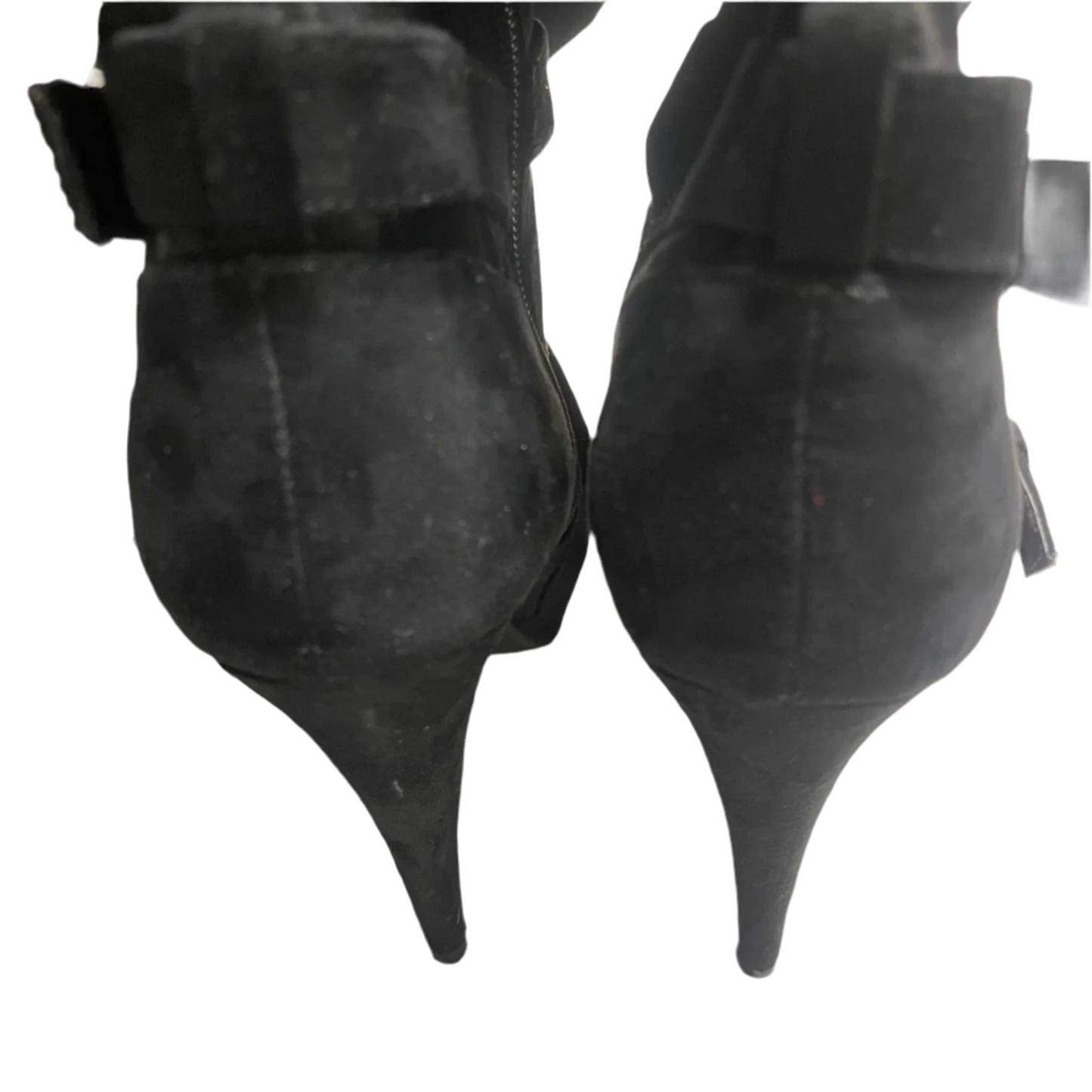 Boots Knee Heels By Guess In Black, Size: 8