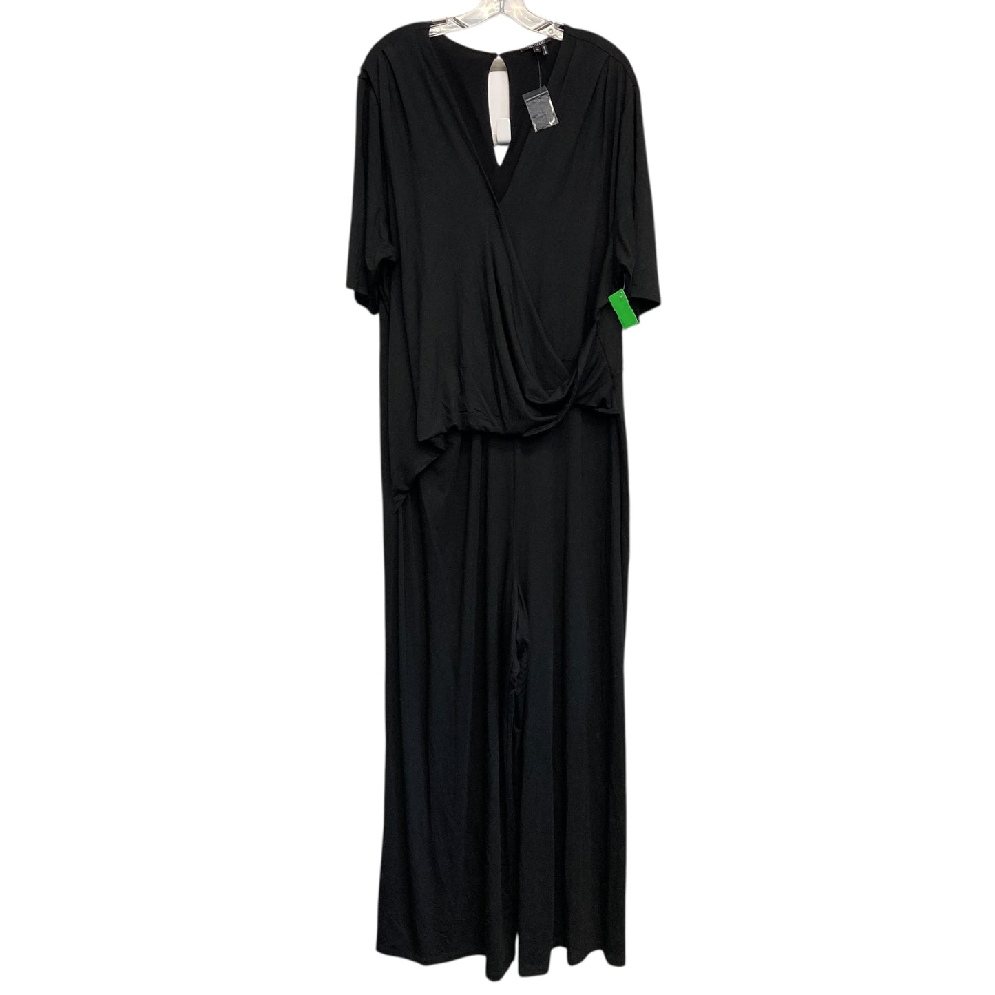 Jumpsuit By Nic + Zoe In Black, Size:3X