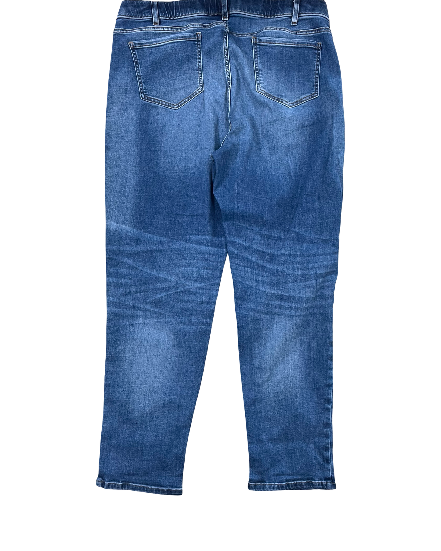 Jeans Boyfriend By J. Jill In Blue Denim, Size:18