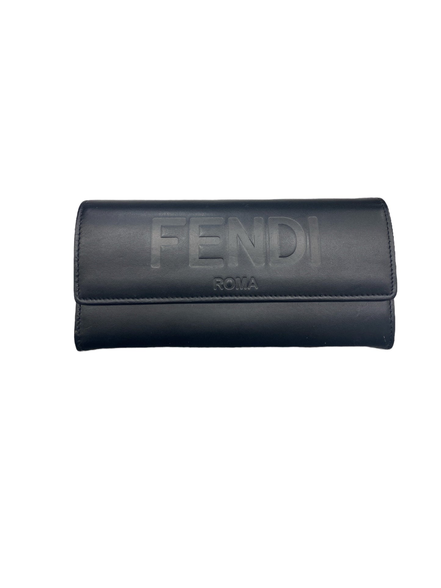 Wallet Luxury Designer By Fendi Size: Large