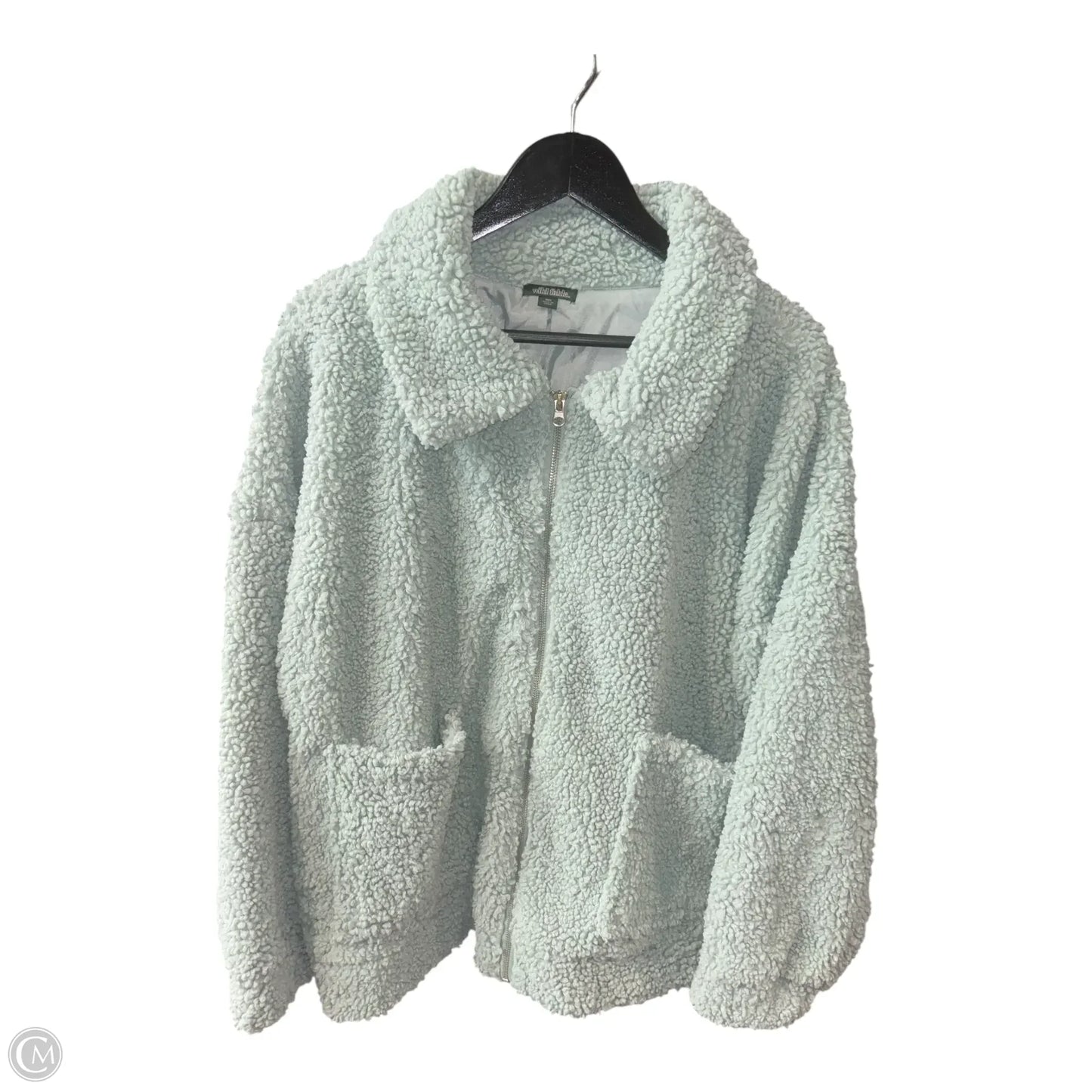 Jacket Fleece By Wild Fable In Green, Size: M