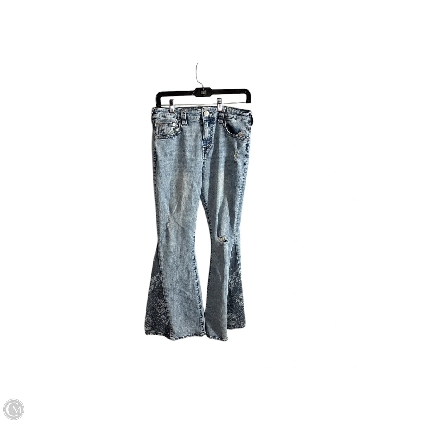 Jeans Boot Cut By True Religion In Blue, Size: 10