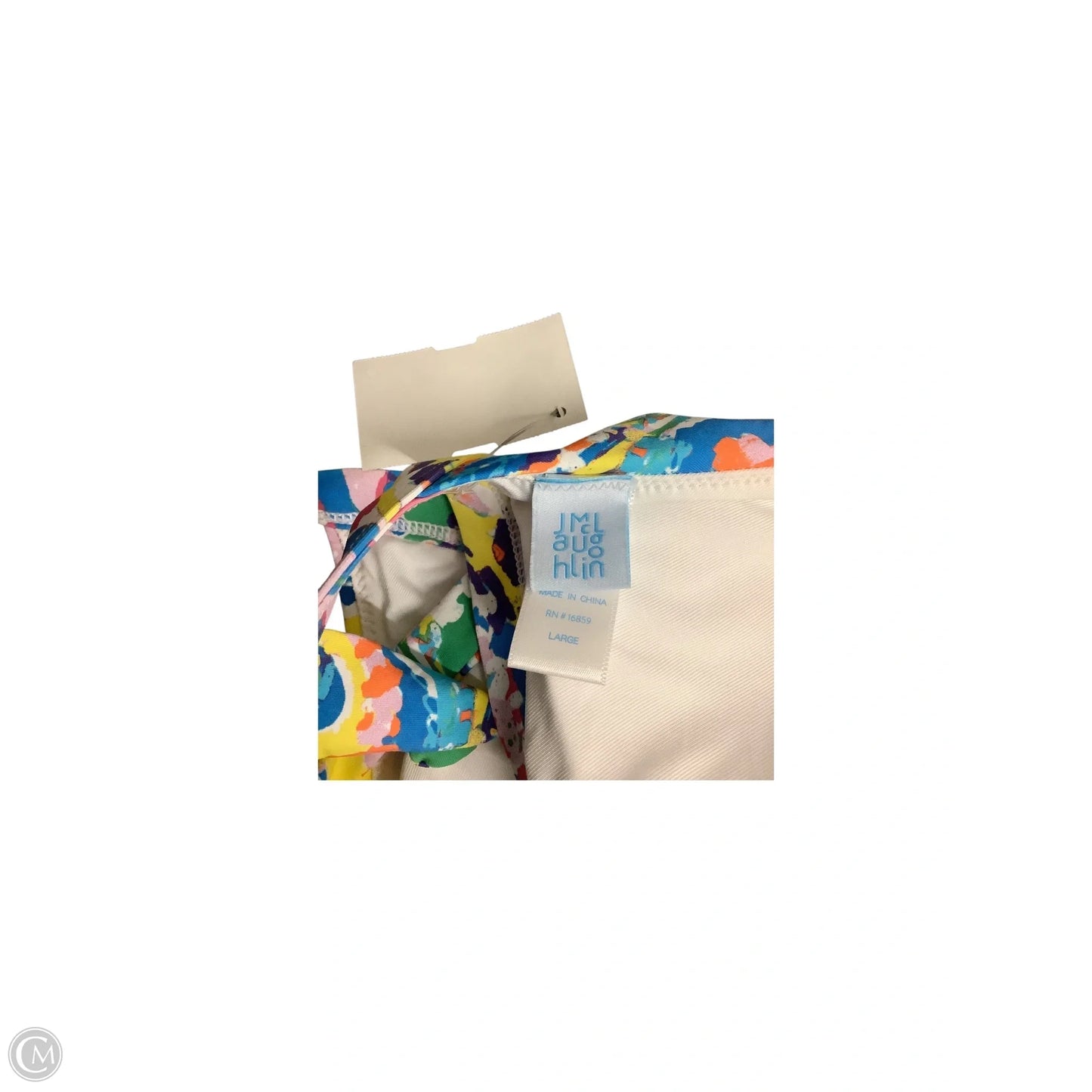 Swimsuit 2pc By Clothes Mentor In Multi-colored, Size: L