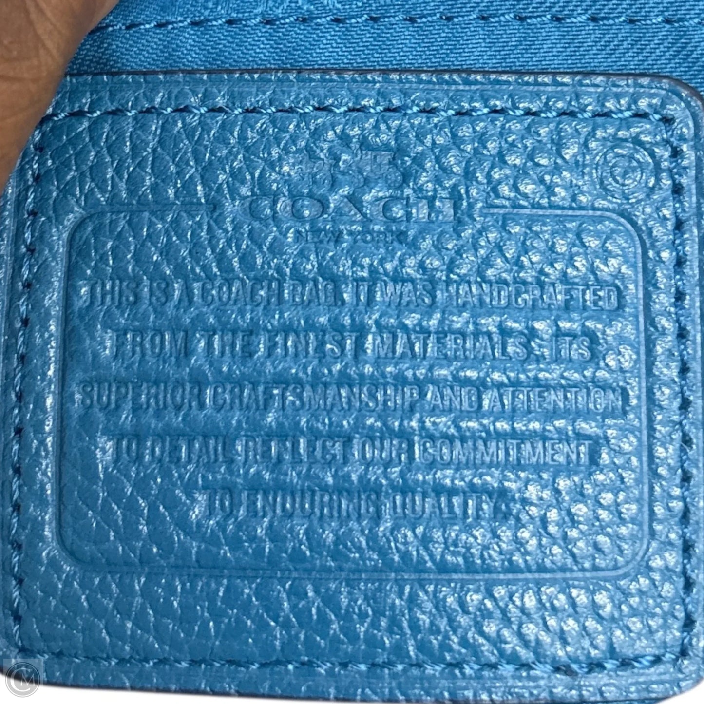 Handbag Designer By Coach, Size: Small