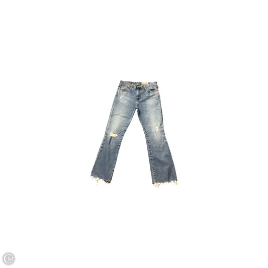 Jeans Flared By Adriano Goldschmied In Blue, Size: 6