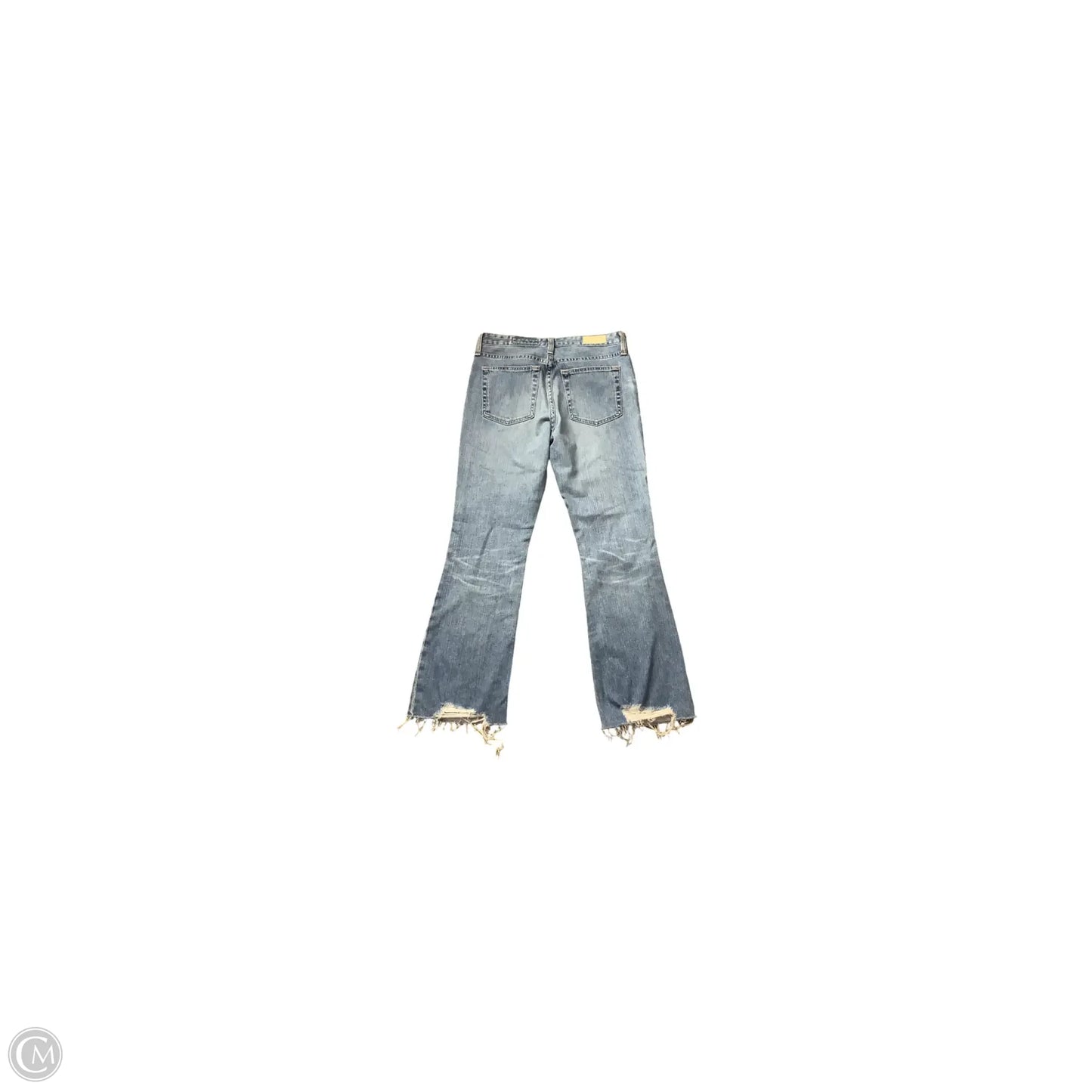 Jeans Flared By Adriano Goldschmied In Blue, Size: 6