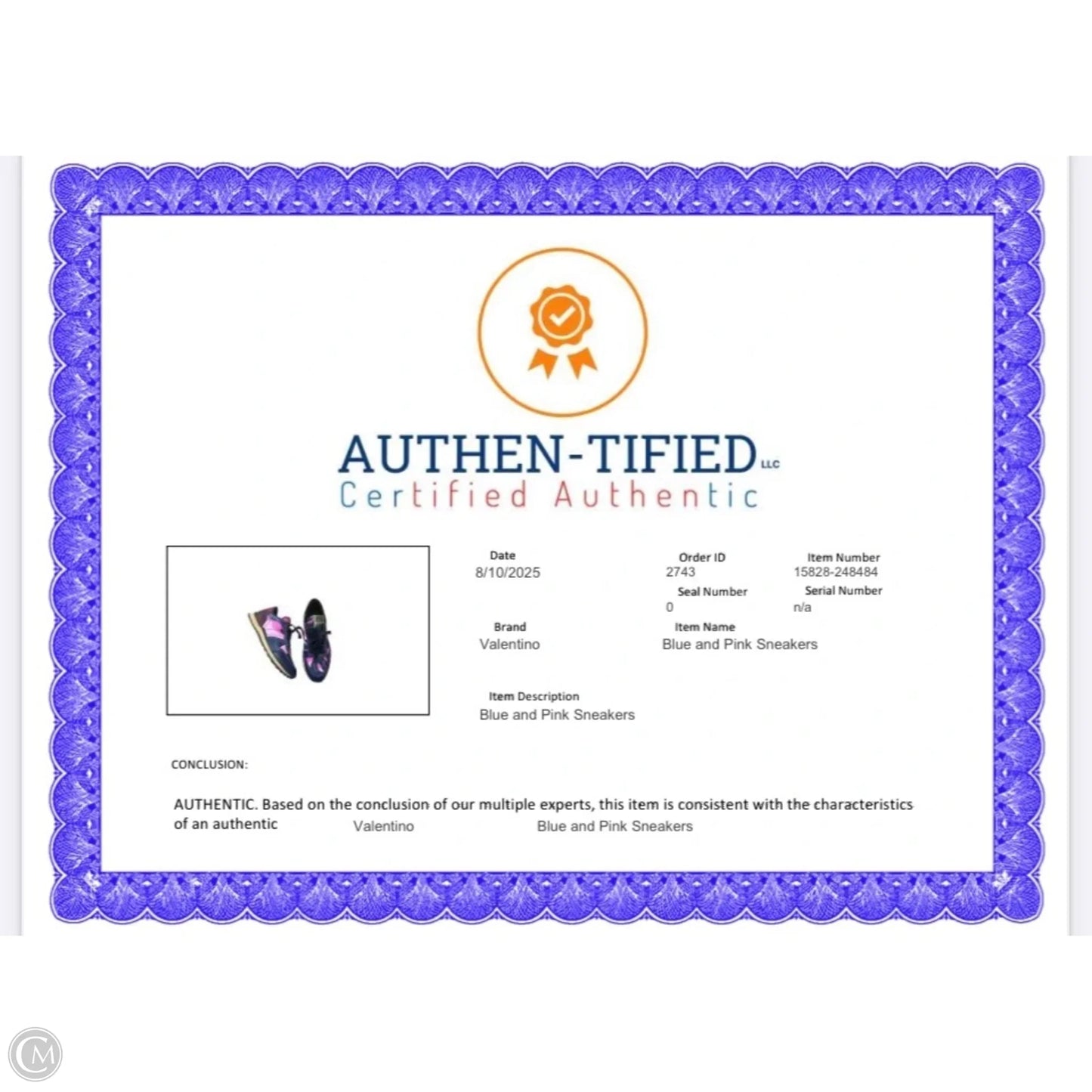 Shoes Luxury Designer By Valentino-garavani In Blue & Pink