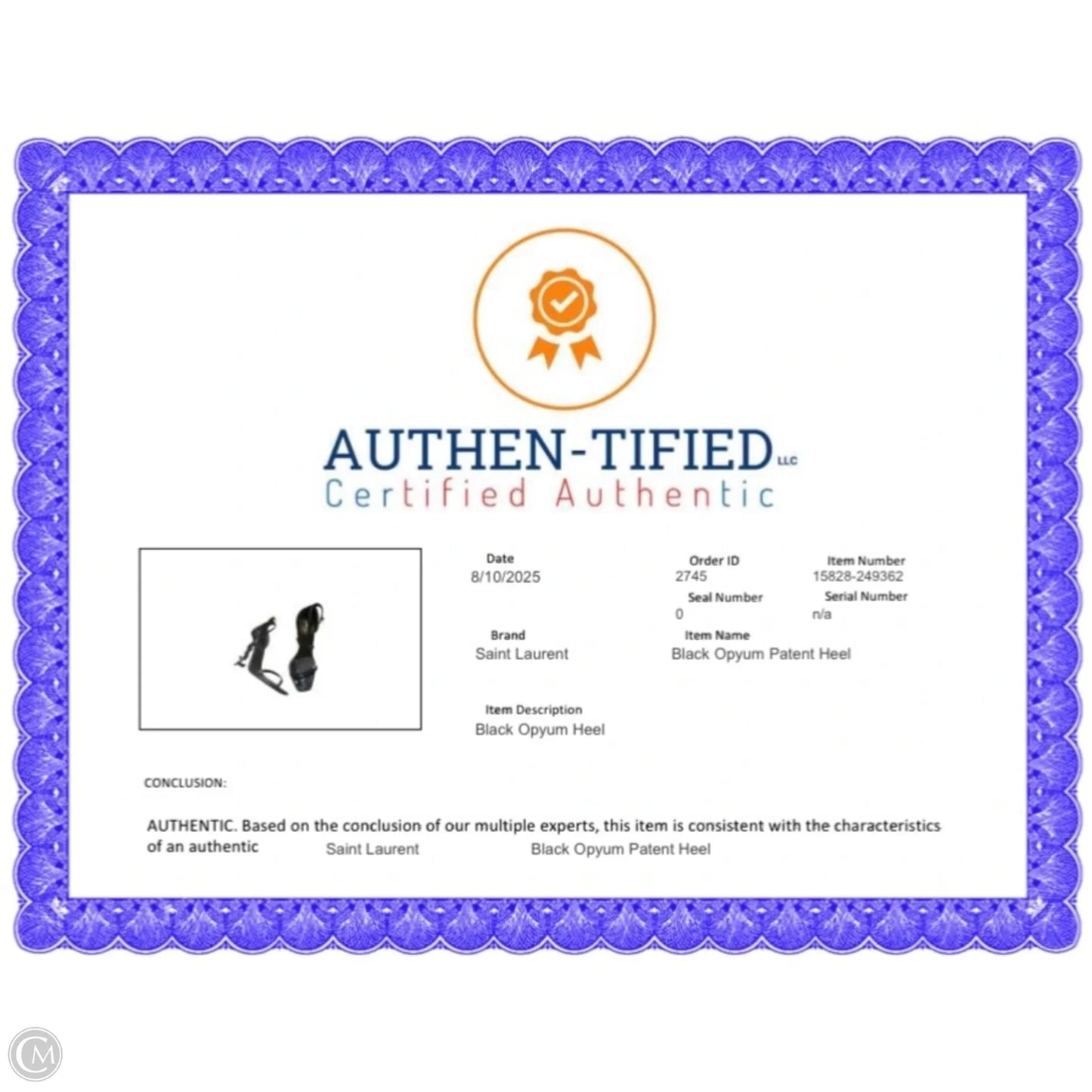 Shoes Luxury Designer By Yves Saint Laurent In Black