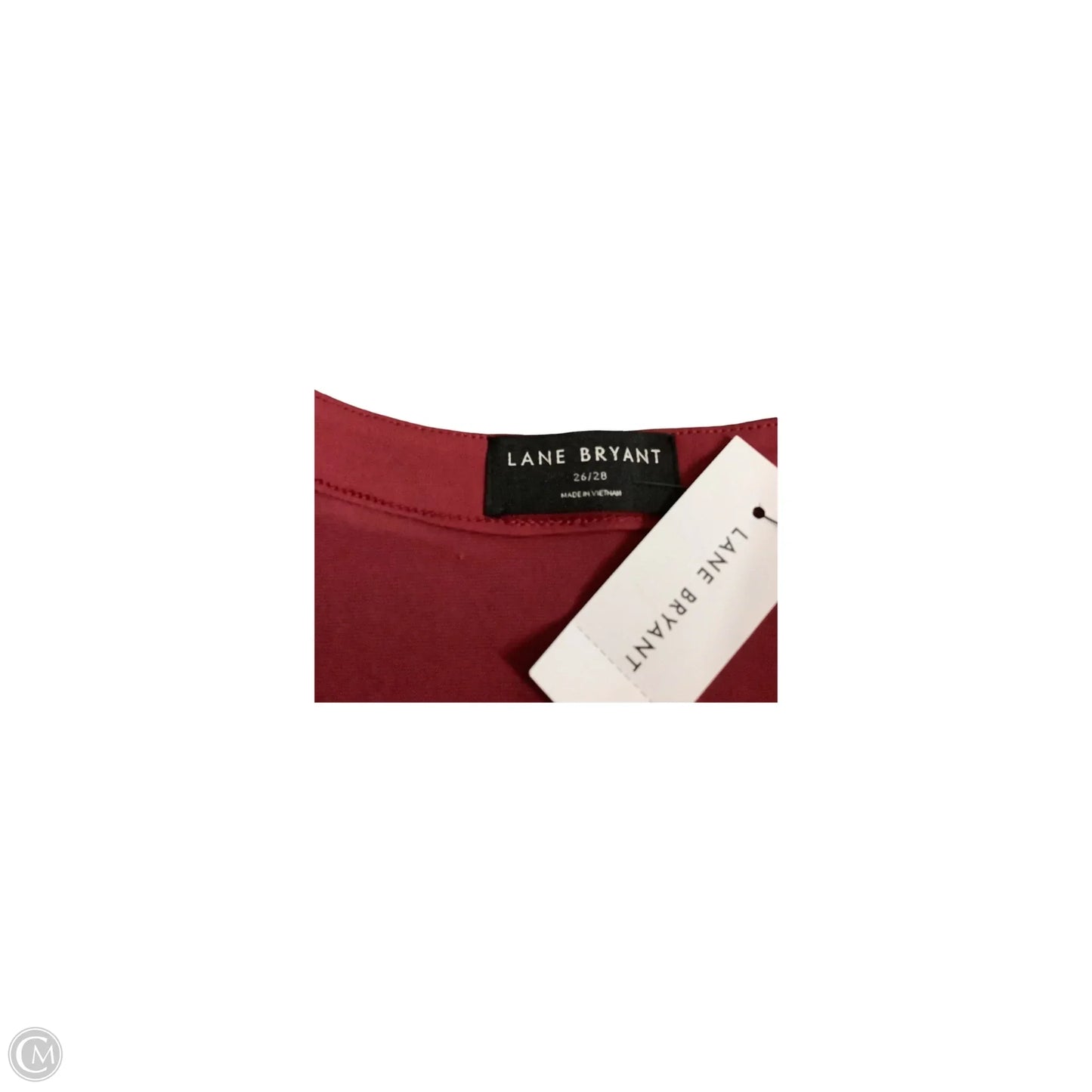 Dress Casual Midi By Lane Bryant In Red, Size: 3x