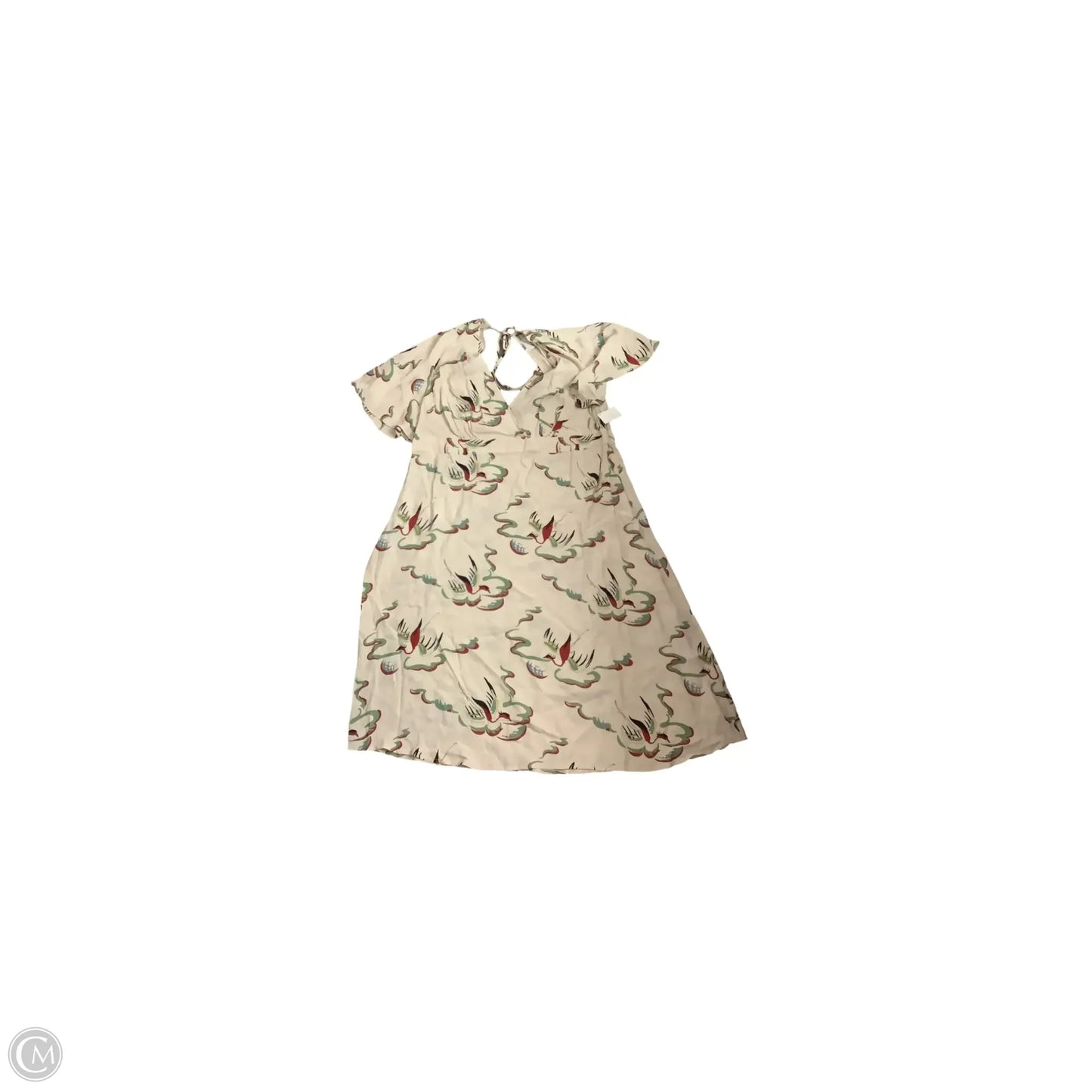 Dress Casual Midi By Asos In Cream, Size: 20
