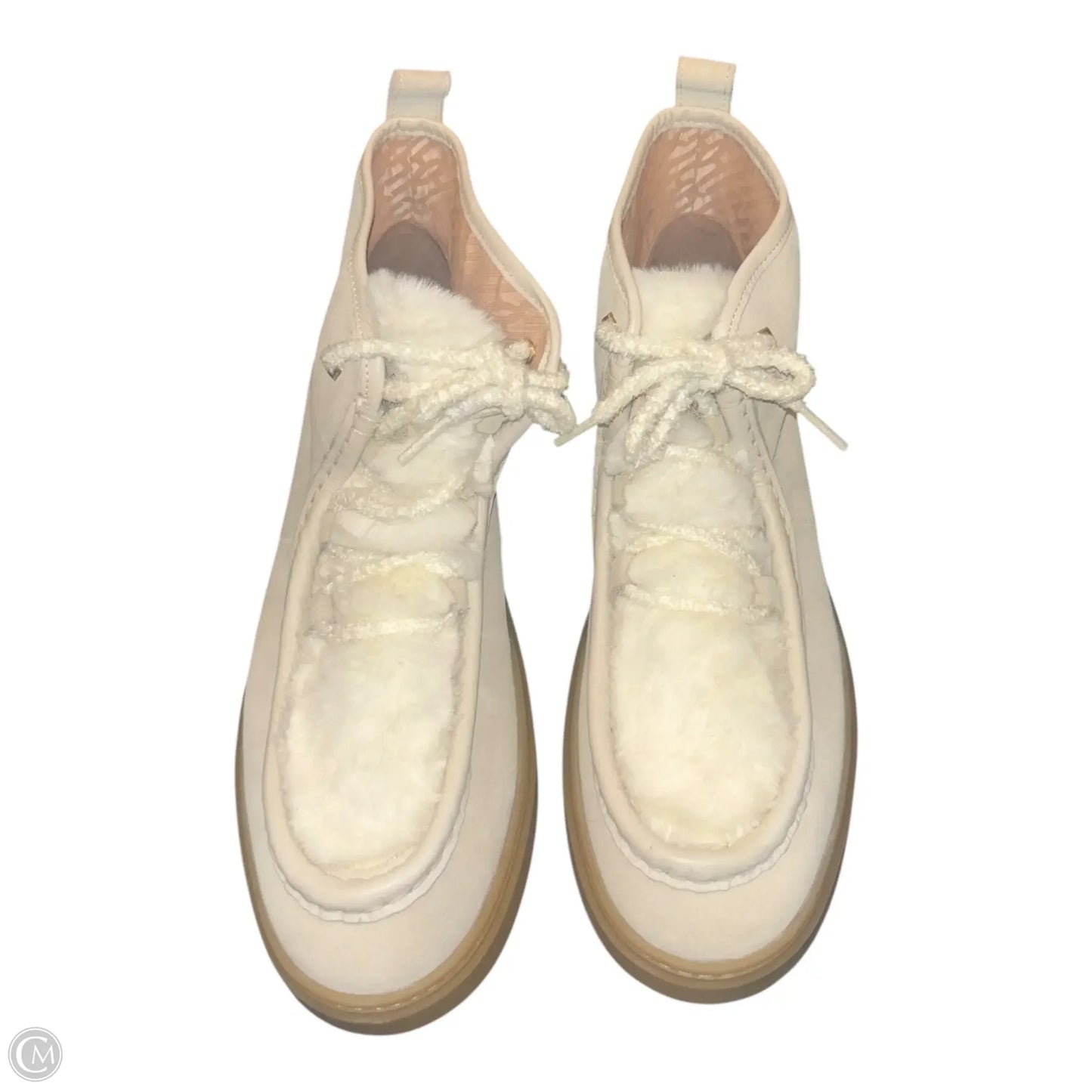 Boots Ankle Flats By Cole-haan In Taupe, Size: 9.5