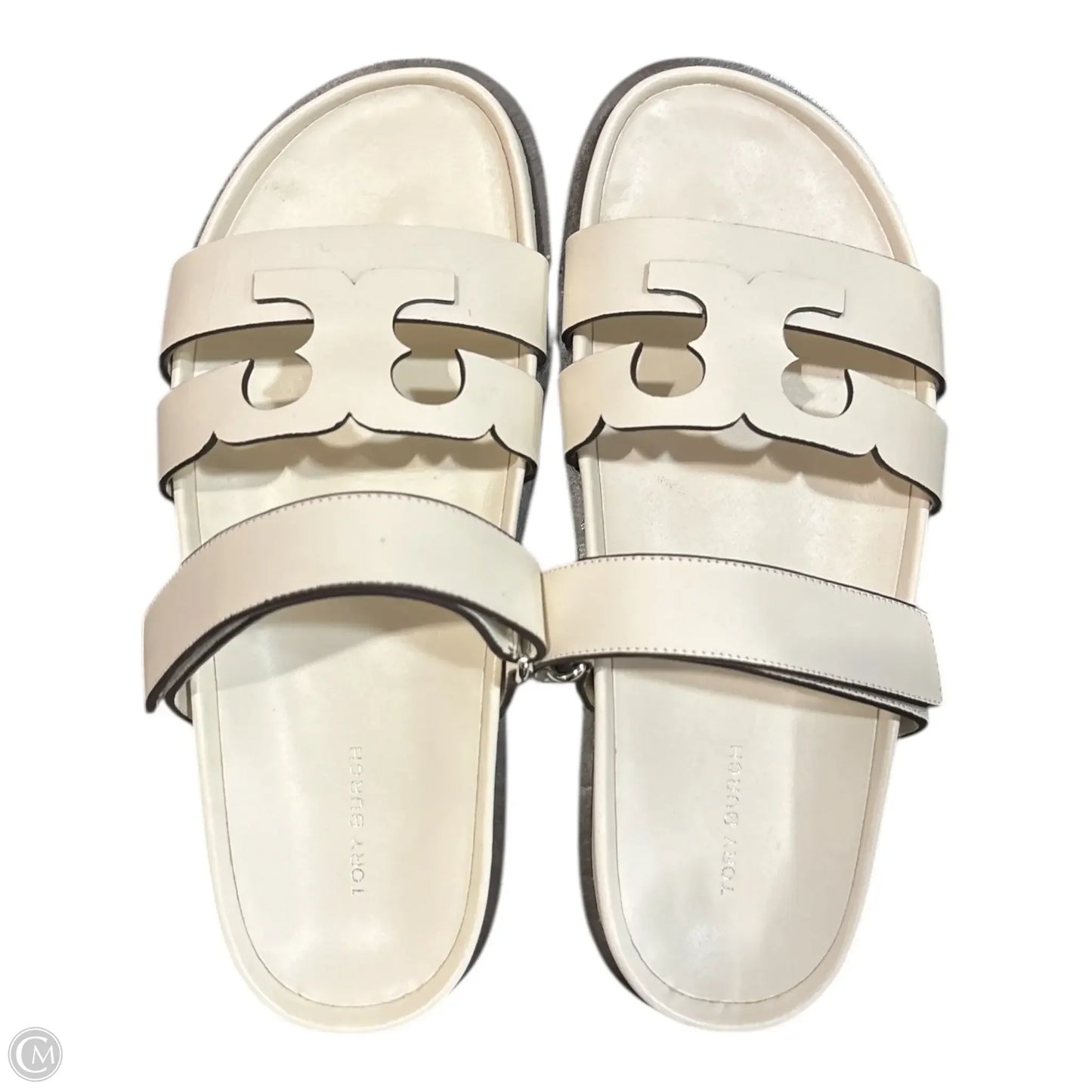 Sandals Designer By Tory Burch In White, Size: 9