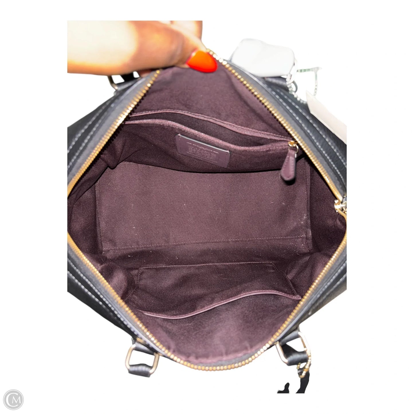 Handbag Designer By Coach, Size: Large