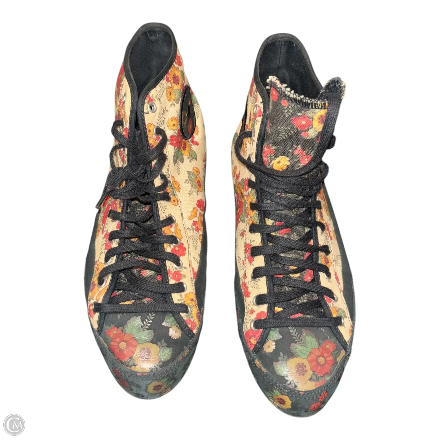 Shoes Sneakers By Converse In Floral Print, Size: 8.5