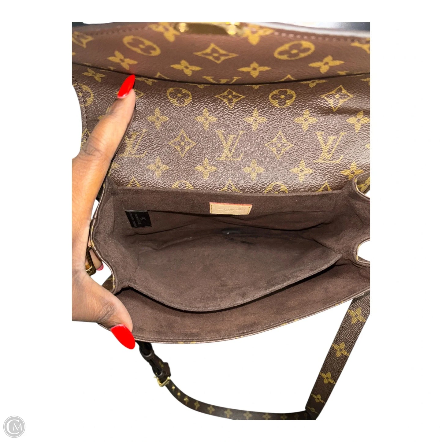 Handbag Luxury Designer By Louis Vuitton, Size: Medium