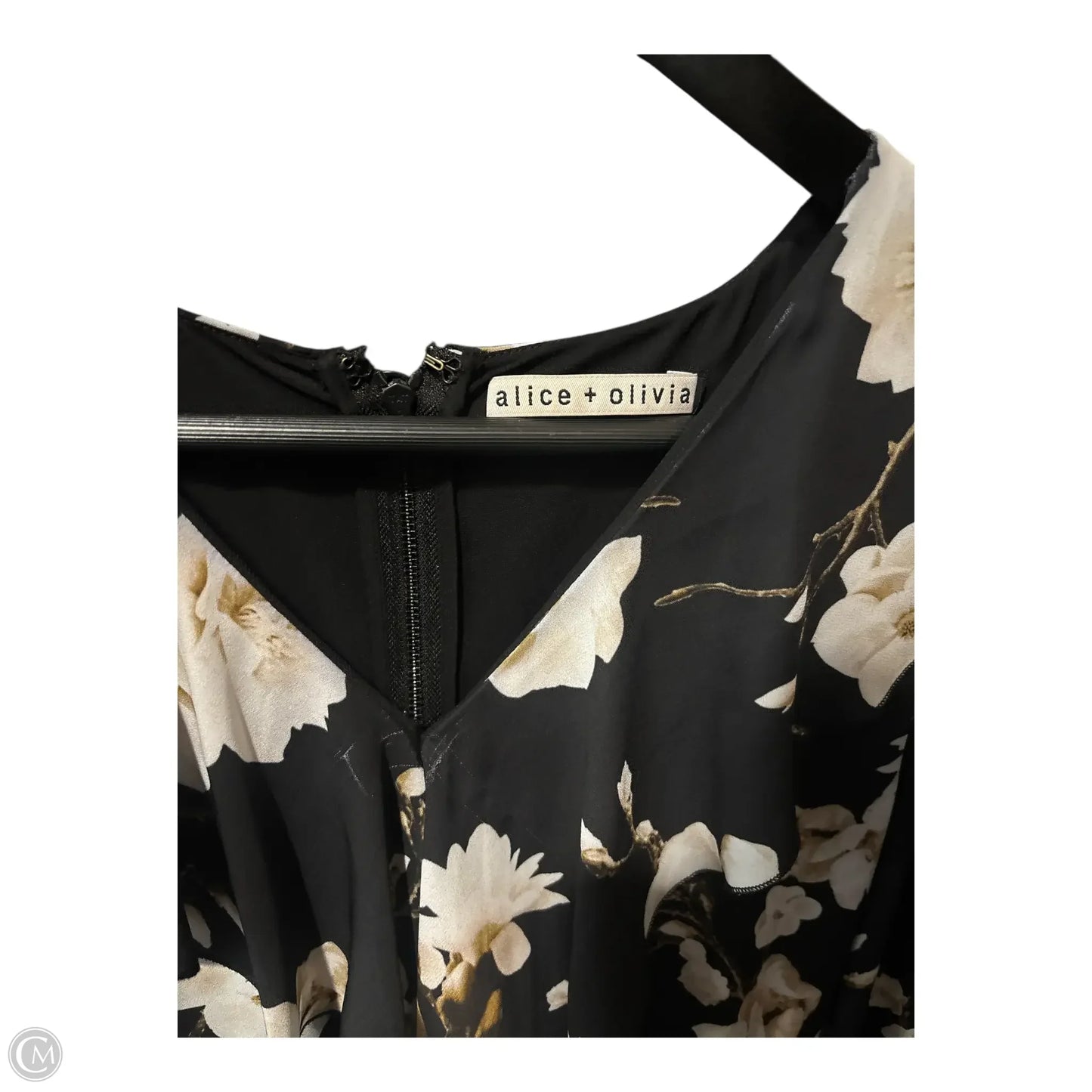 Dress Designer By Alice + Olivia In Black, Size: S