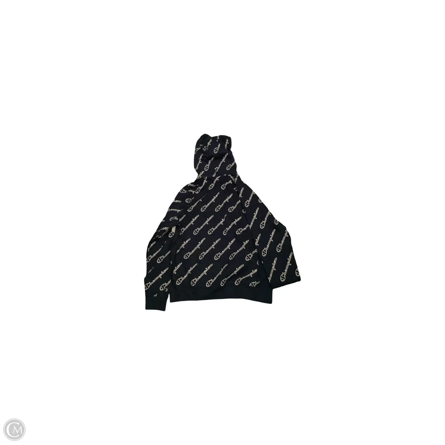 Sweatshirt Hoodie By Champion In Blue, Size: Xl