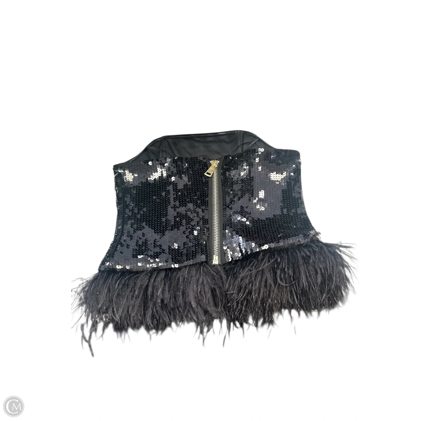 Top Sleeveless Basic By Express In Black, Size: S