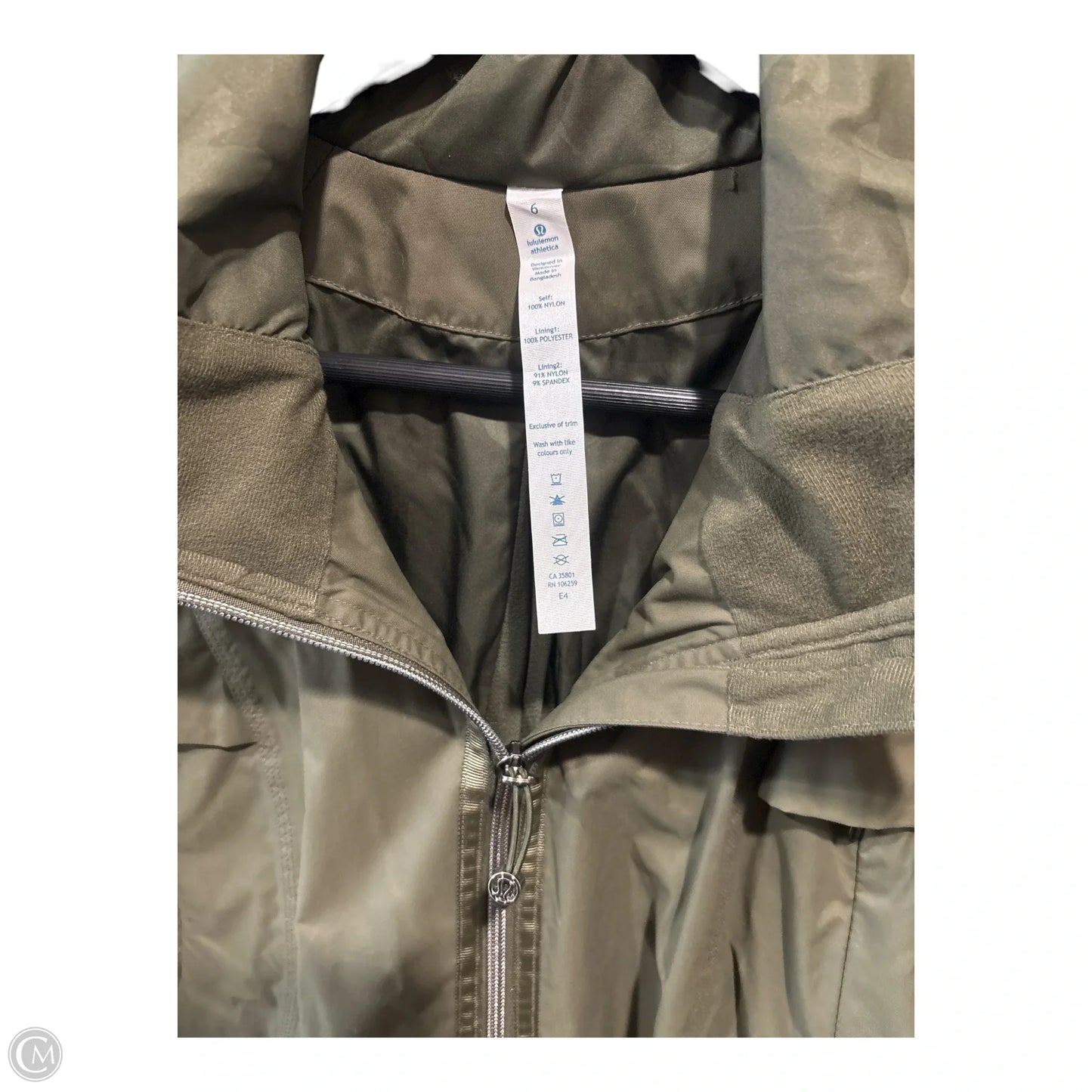 Jacket Other By Lululemon In Green, Size: 6