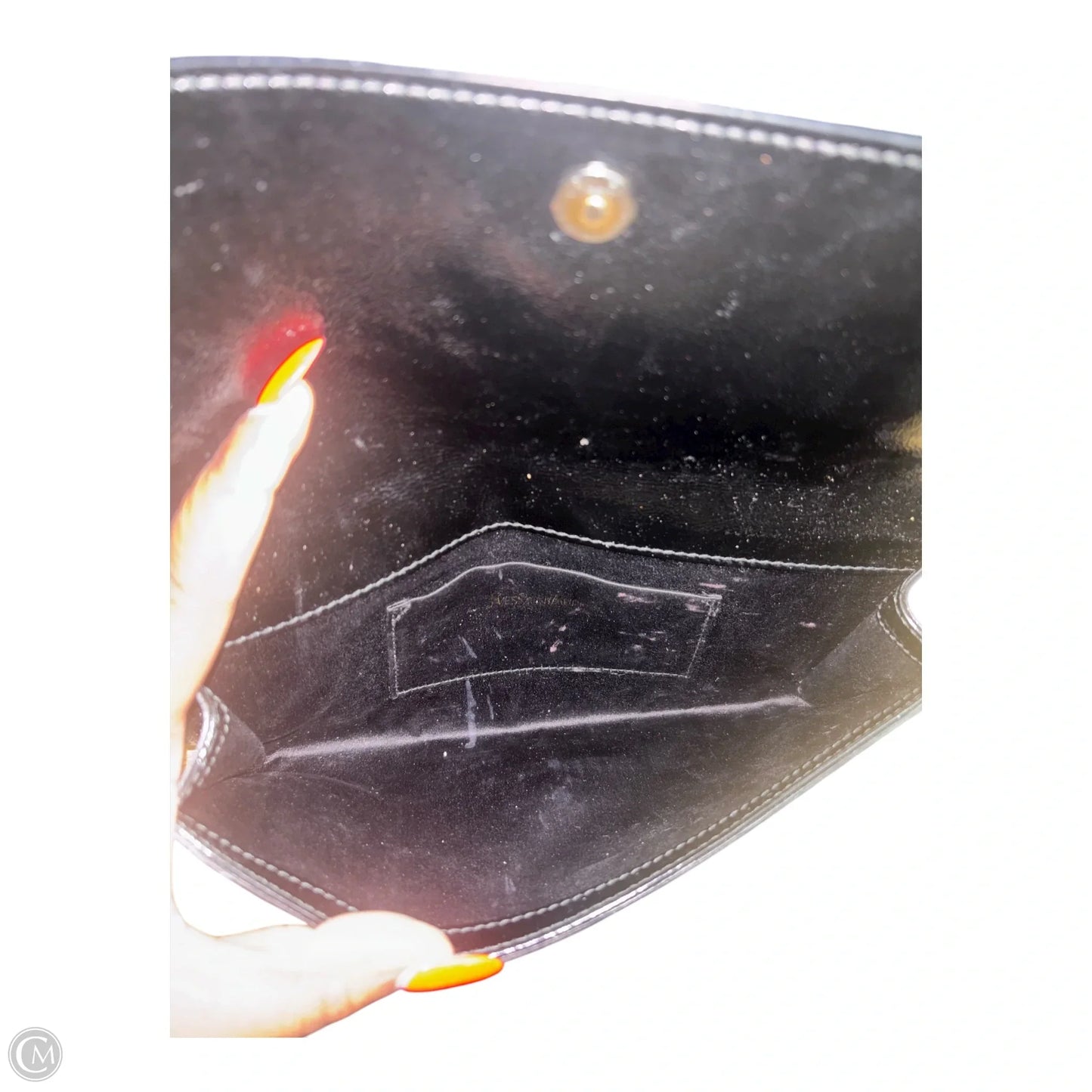 Clutch Luxury Designer By Yves Saint Laurent, Size: Medium