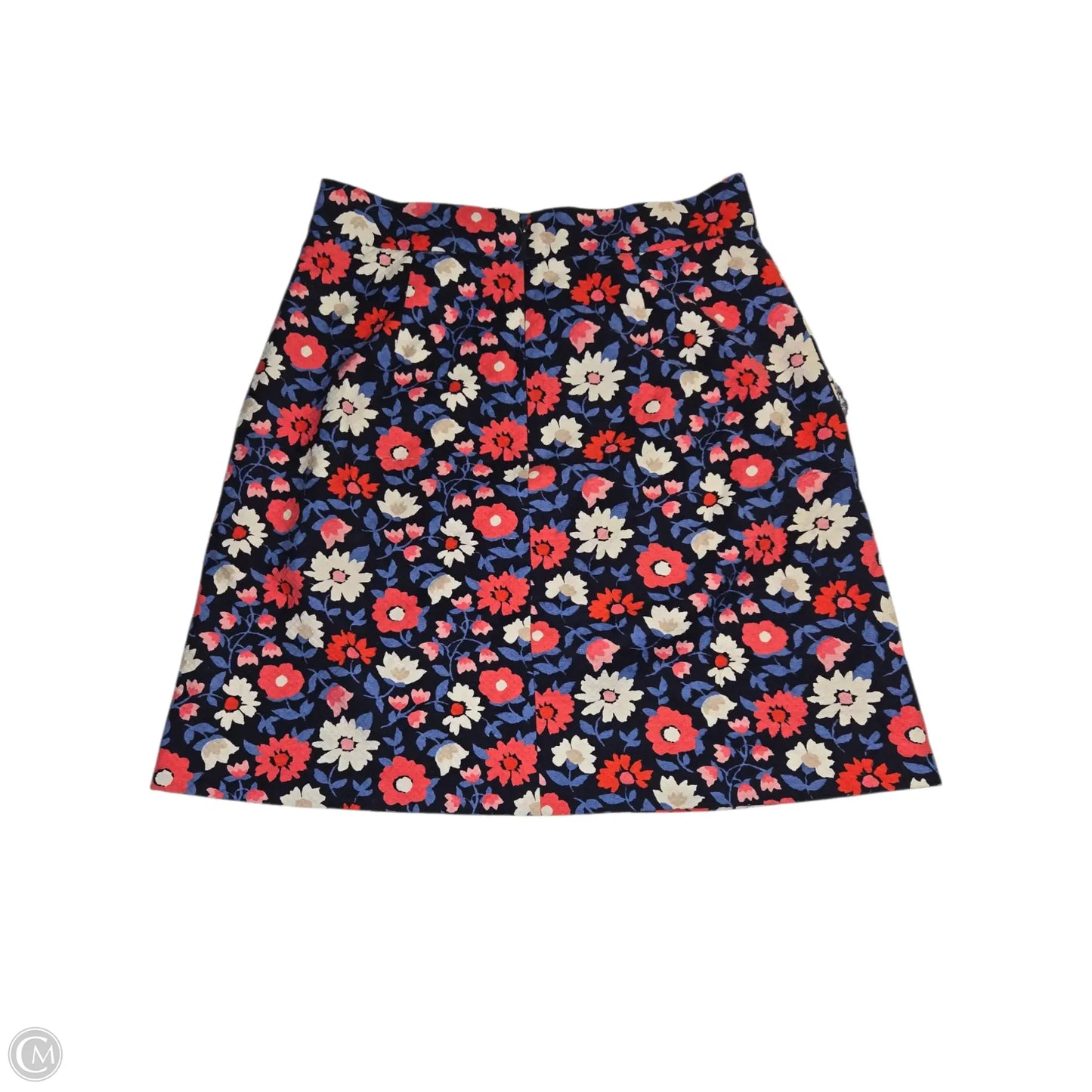 Skirt Designer By Kate Spade In Floral Print, Size: 0