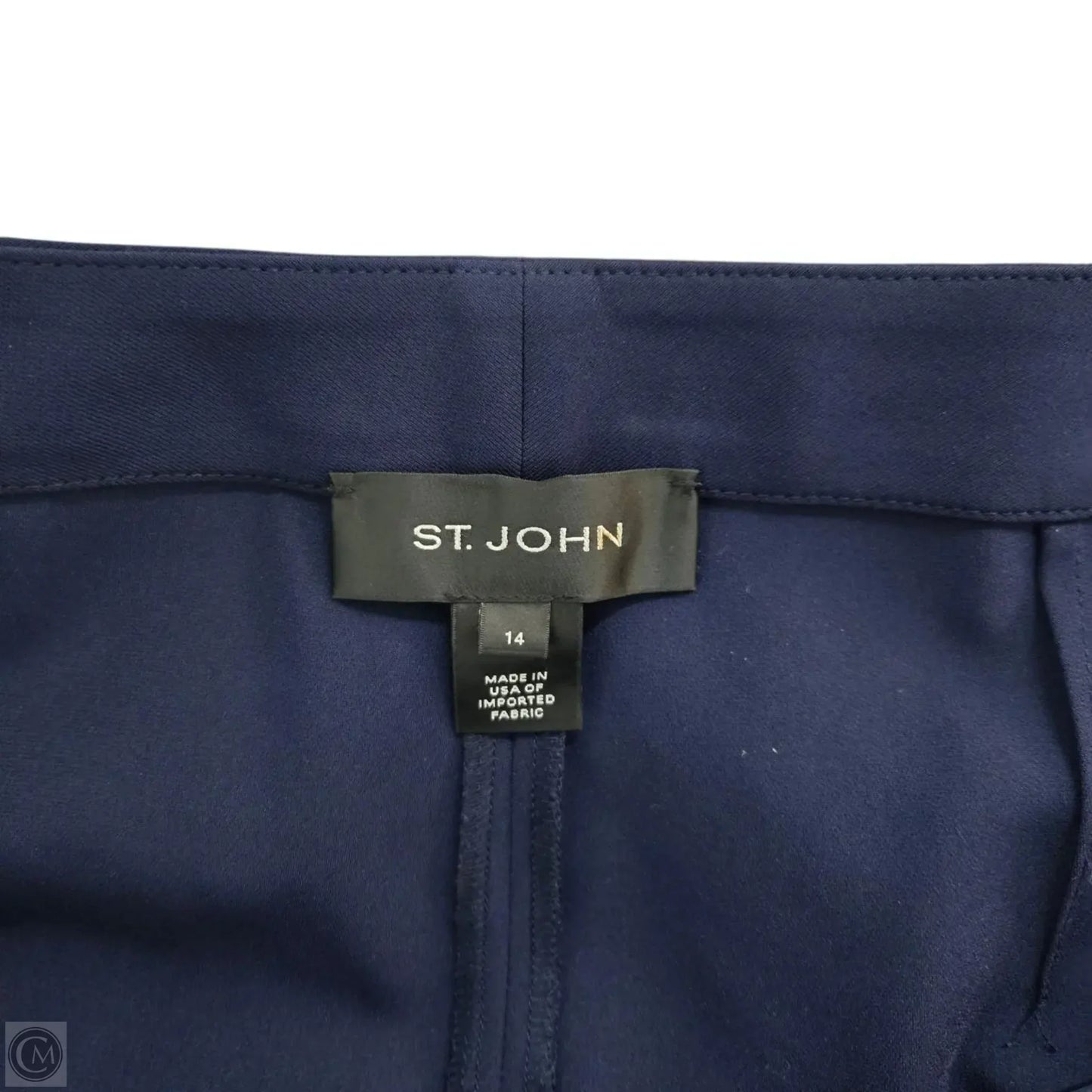 Pants Luxury Designer By St John Collection In Blue, Size: 14